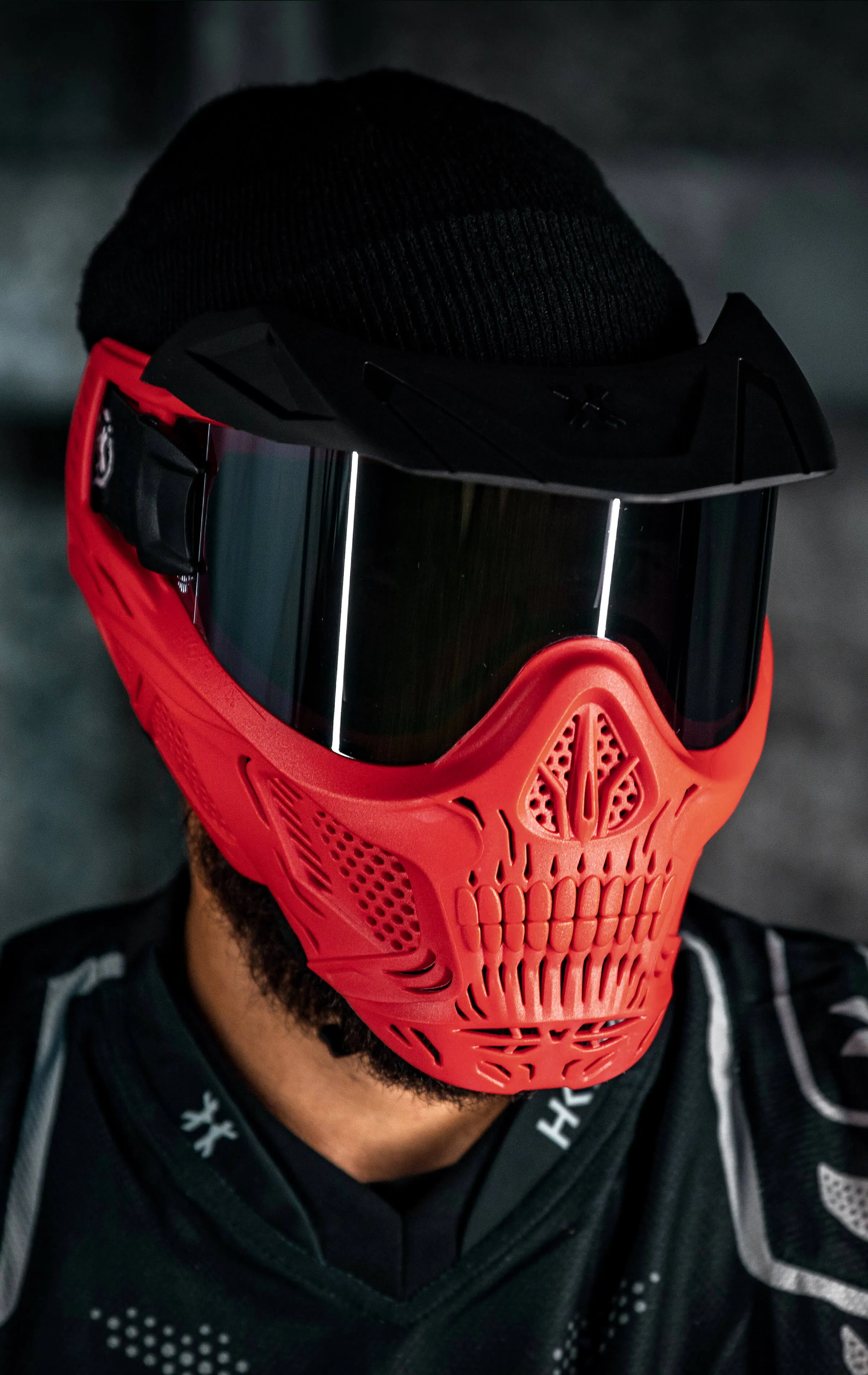 HSTL Skull Goggle Frame - Red