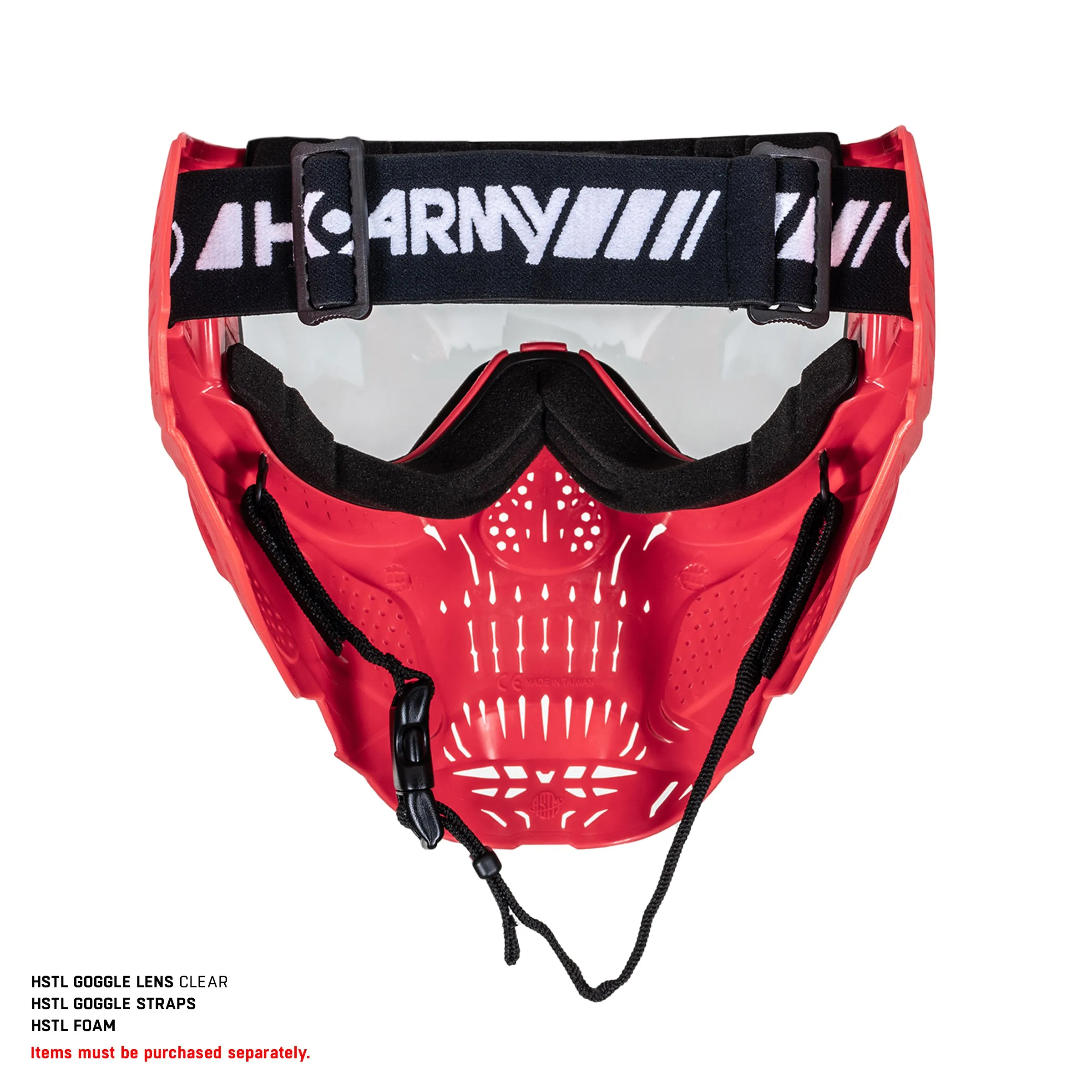 HSTL Skull Goggle Frame - Red