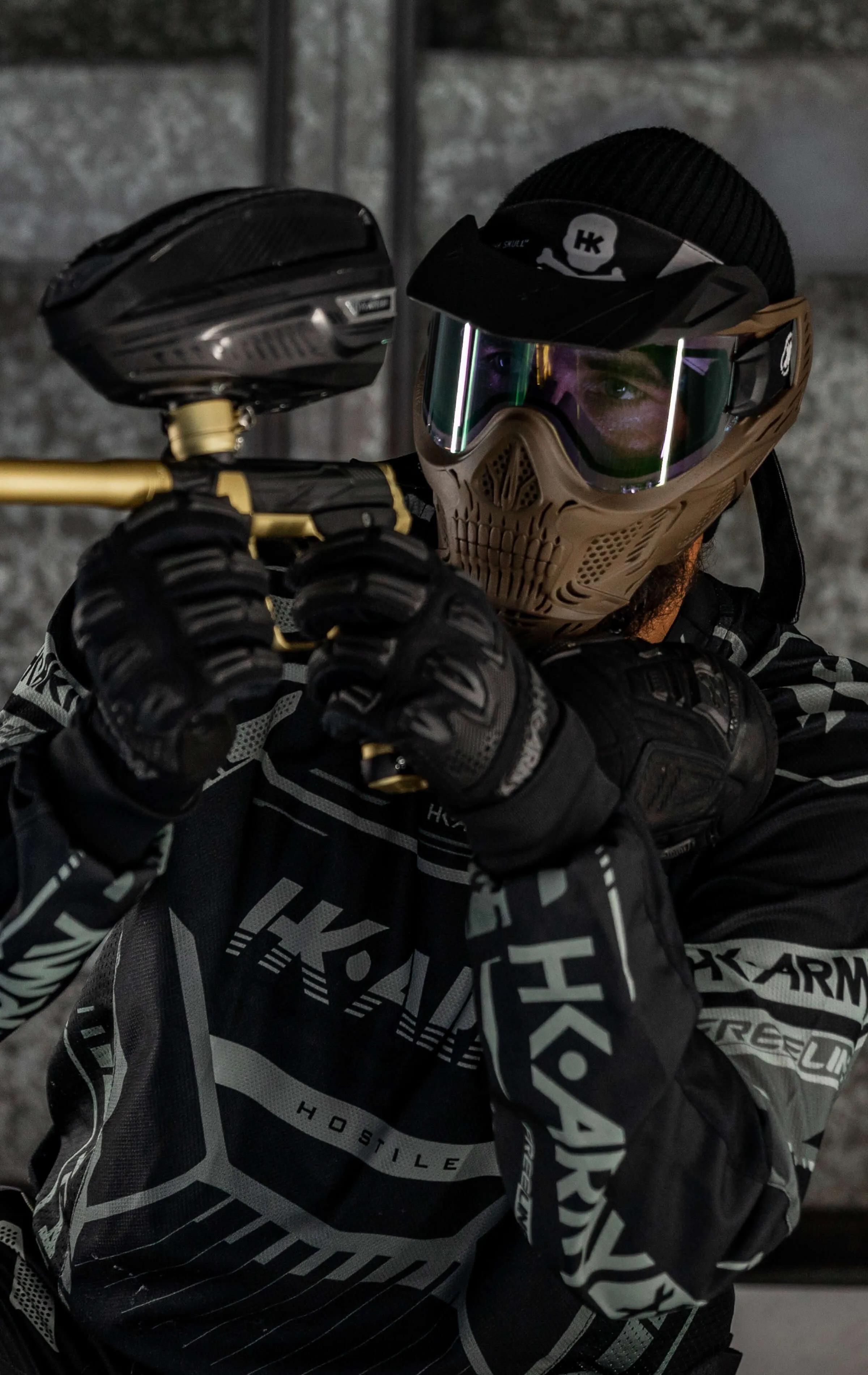 HSTL Skull Goggle Frame - Tan