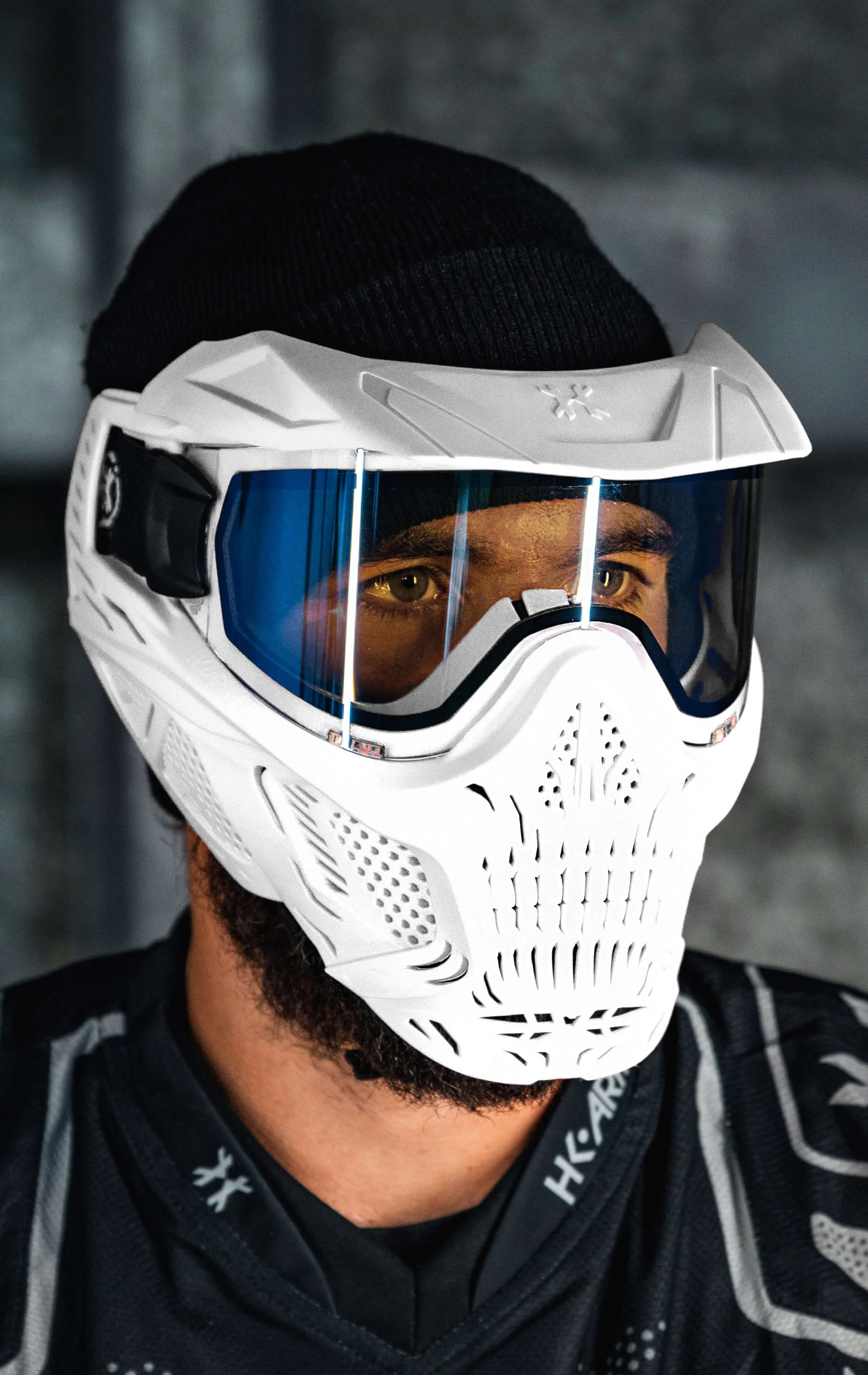 HSTL Skull Goggle Frame - White