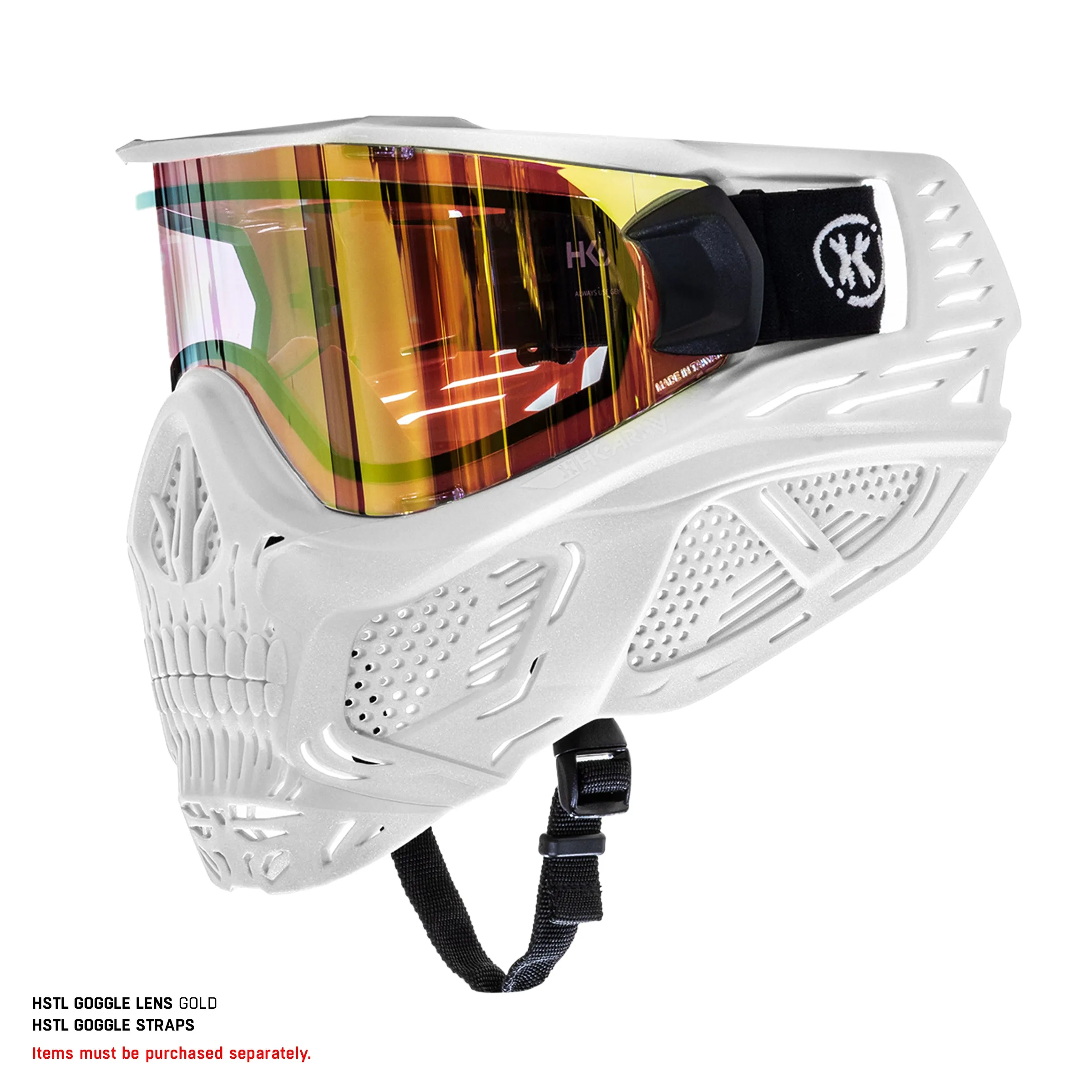 HSTL Skull Goggle Frame - White