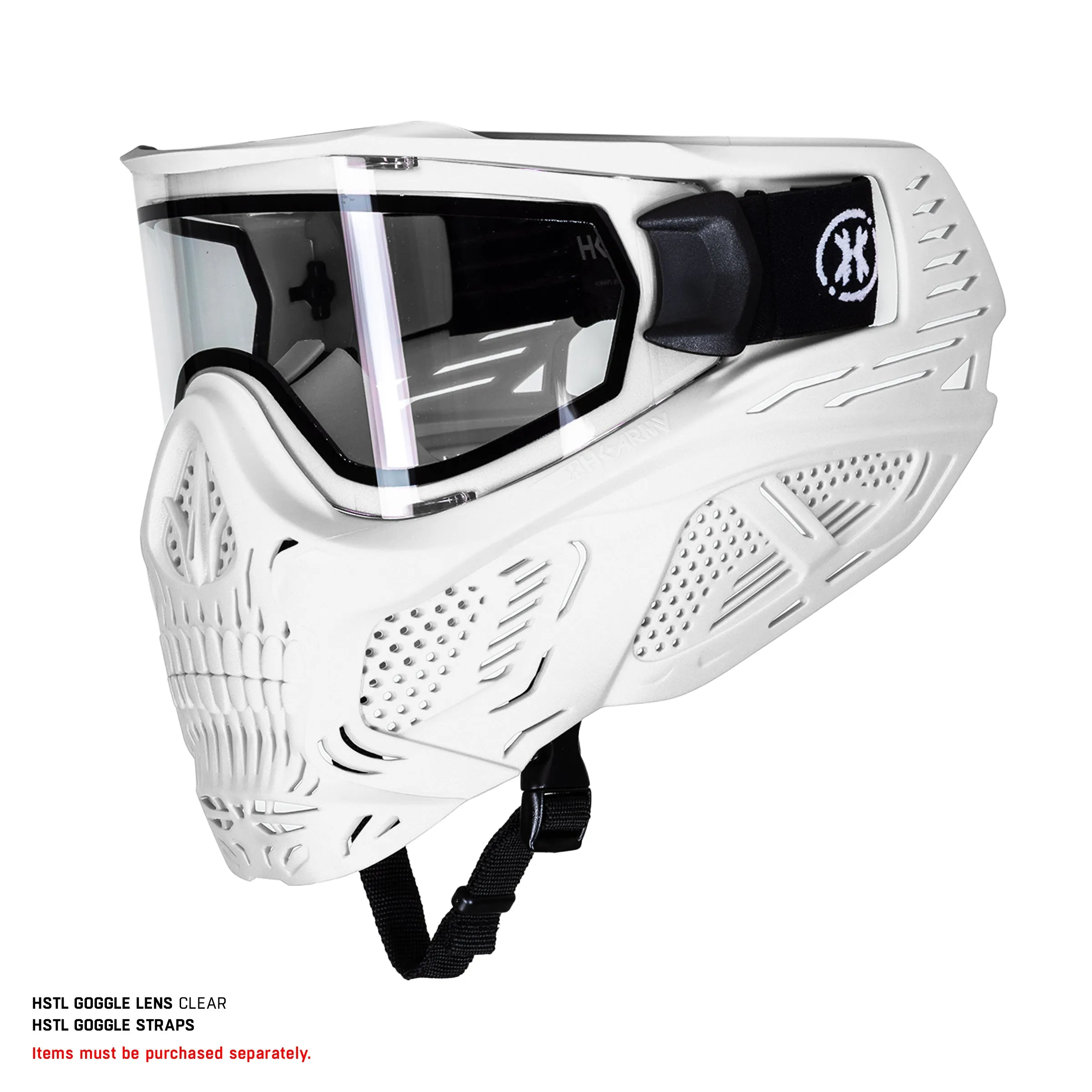 HSTL Skull Goggle Frame - White
