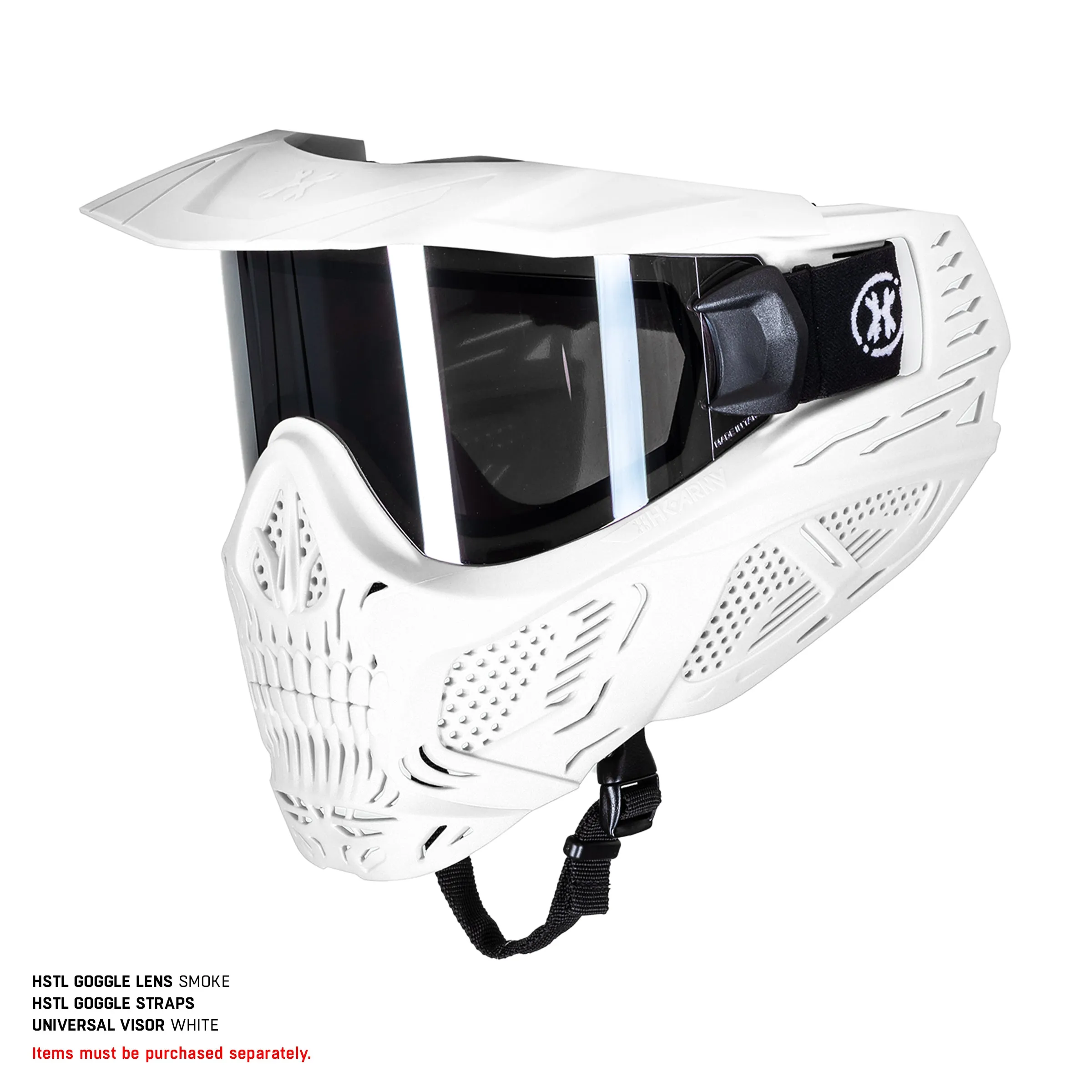 HSTL Skull Goggle Frame - White