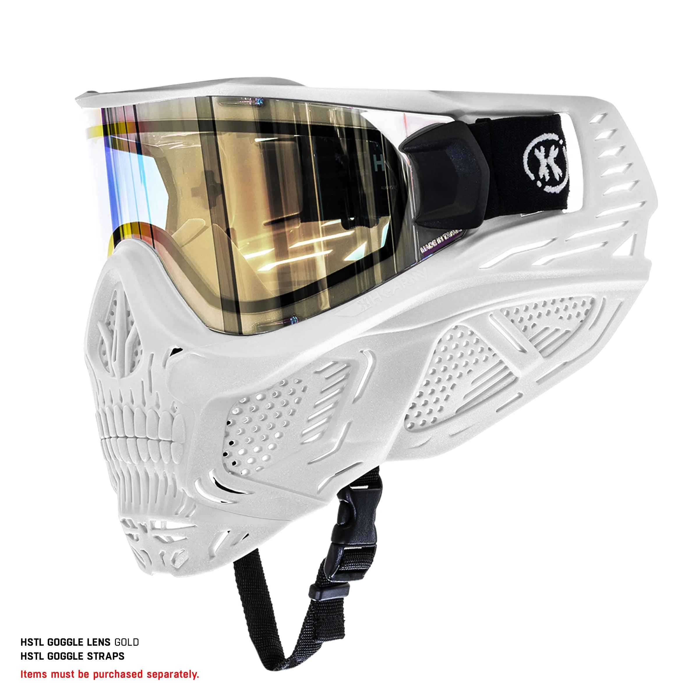 HSTL Skull Goggle Frame - White