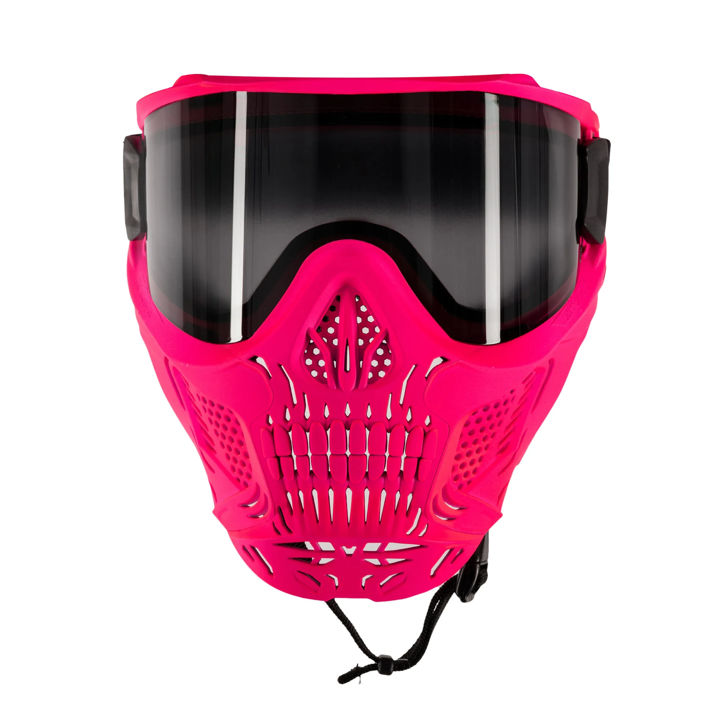 HSTL Skull Goggle Neon Pink w/ Smoke Lens