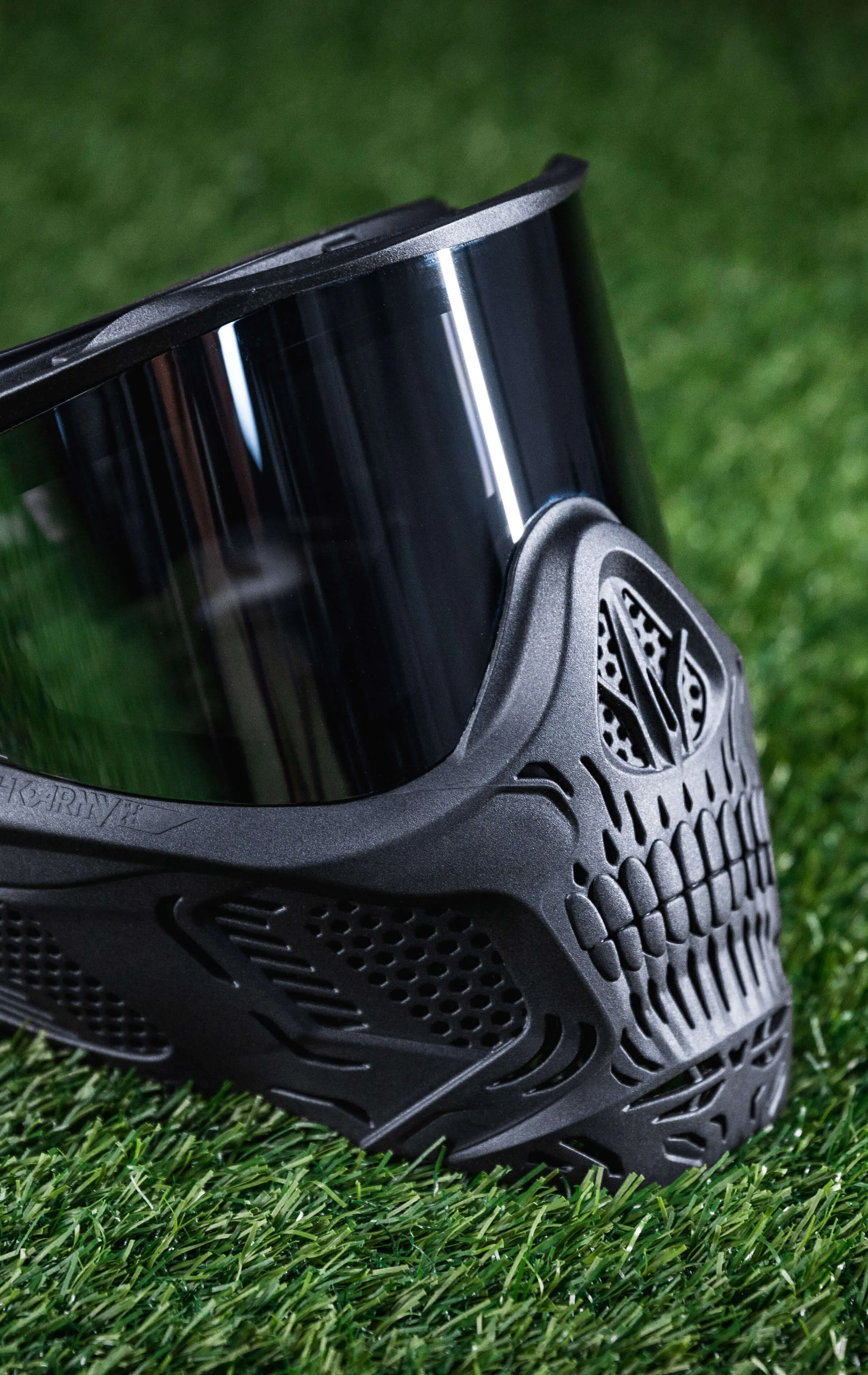 HSTL Skull Goggle Punisher - Black w/ Smoke Lens