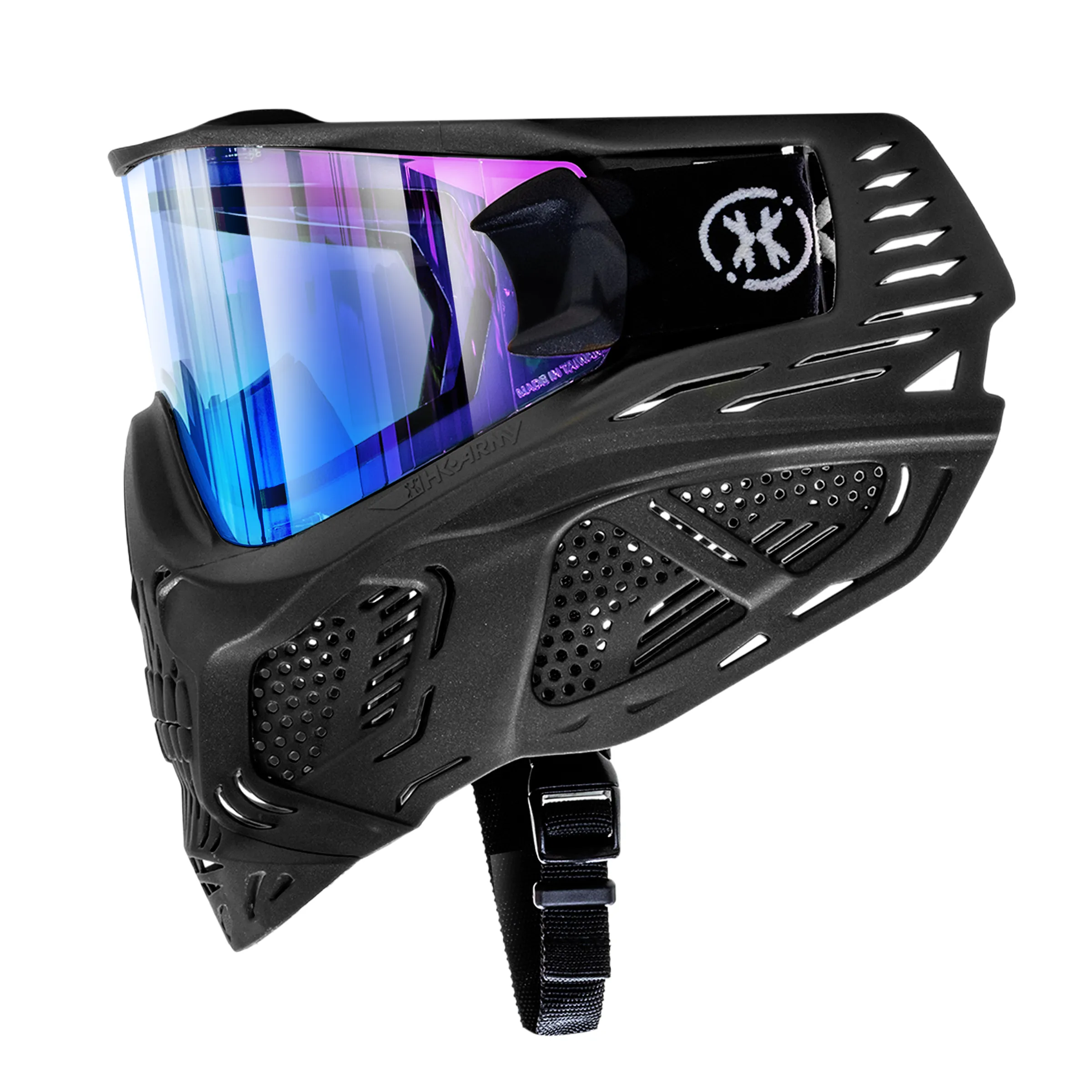 HSTL Skull Goggle Reaper - Black w/ Ice Lens