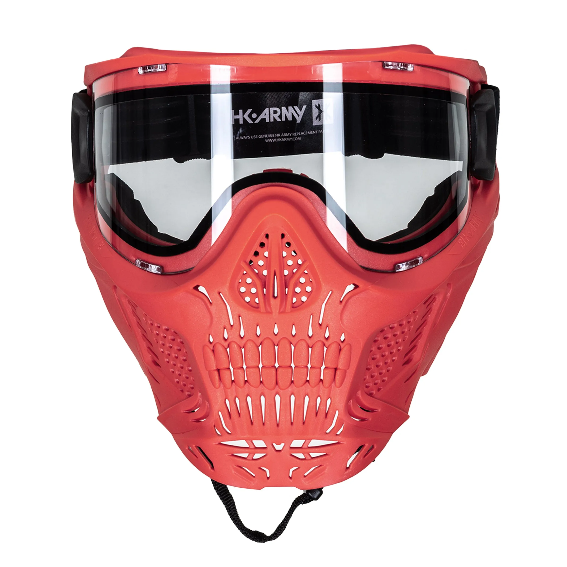 HSTL Skull Goggle - Red w/ Clear Lens