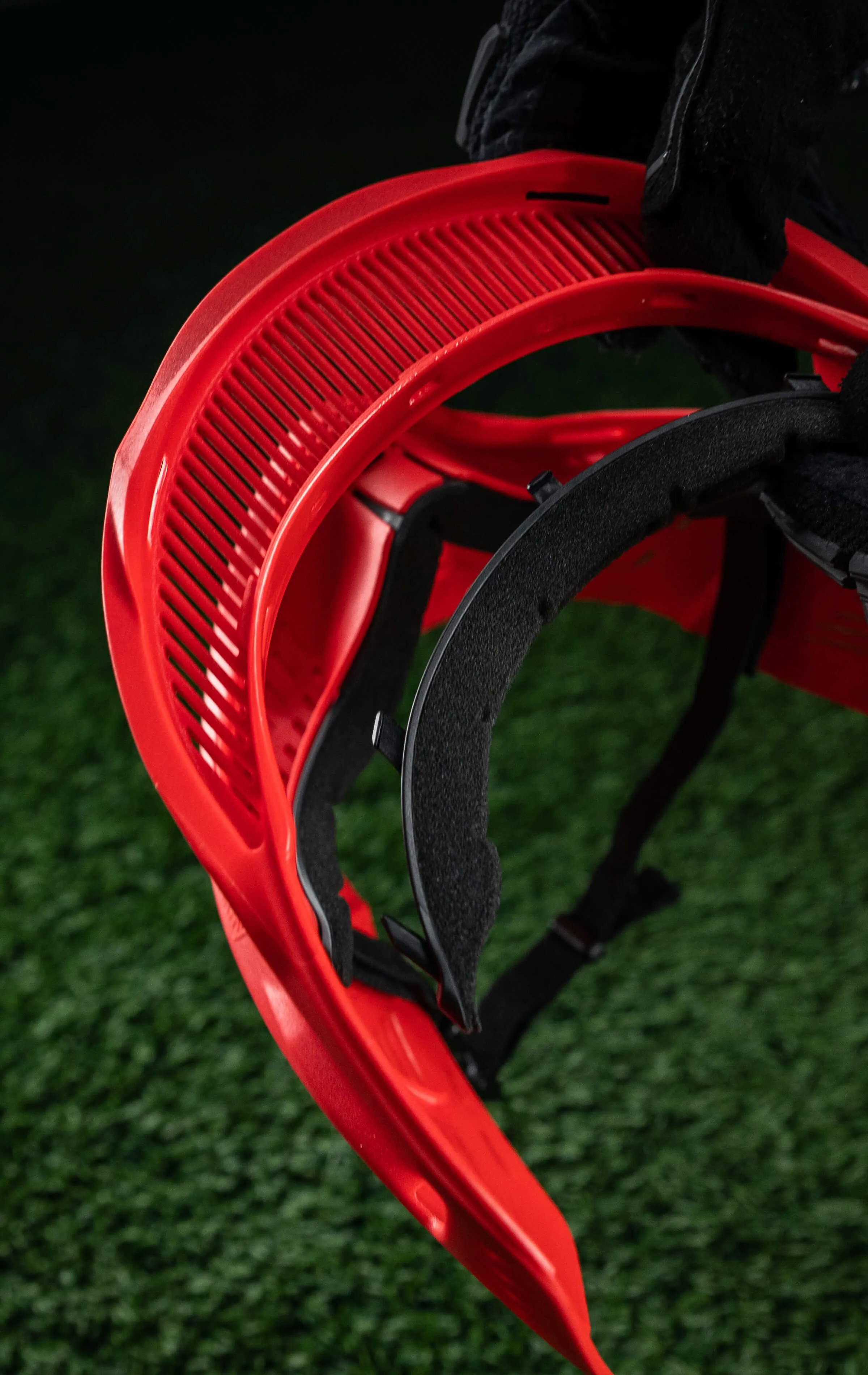 HSTL Skull Goggle Sinner - Red w/ Smoke Lens