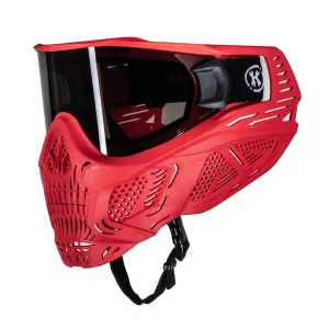 HSTL Skull Goggle Sinner - Red w/ Smoke Lens