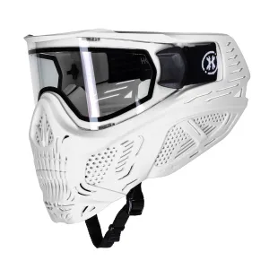 HSTL Skull Goggle - White w/ Clear Lens