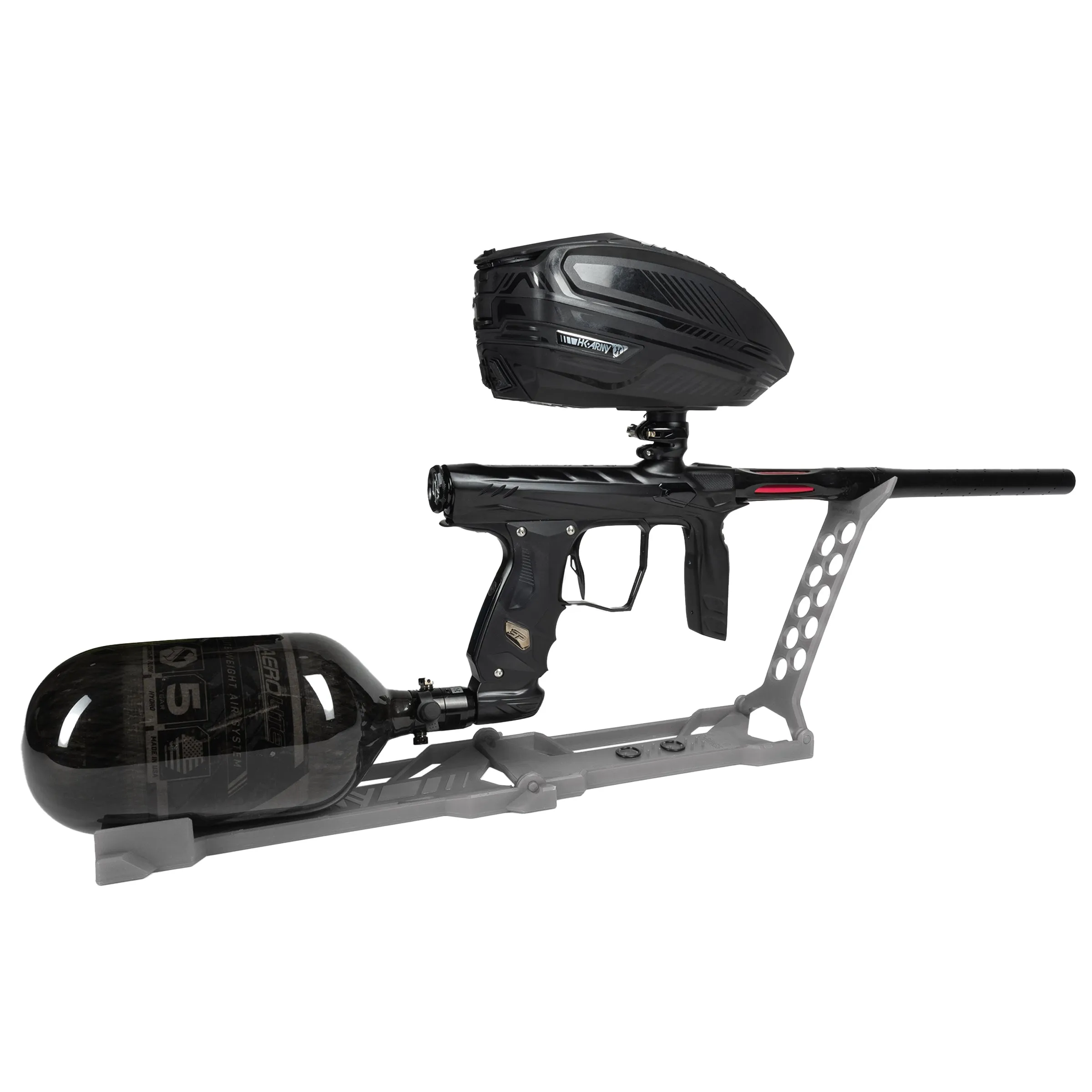 Joint Folding Gun Stand - Silver