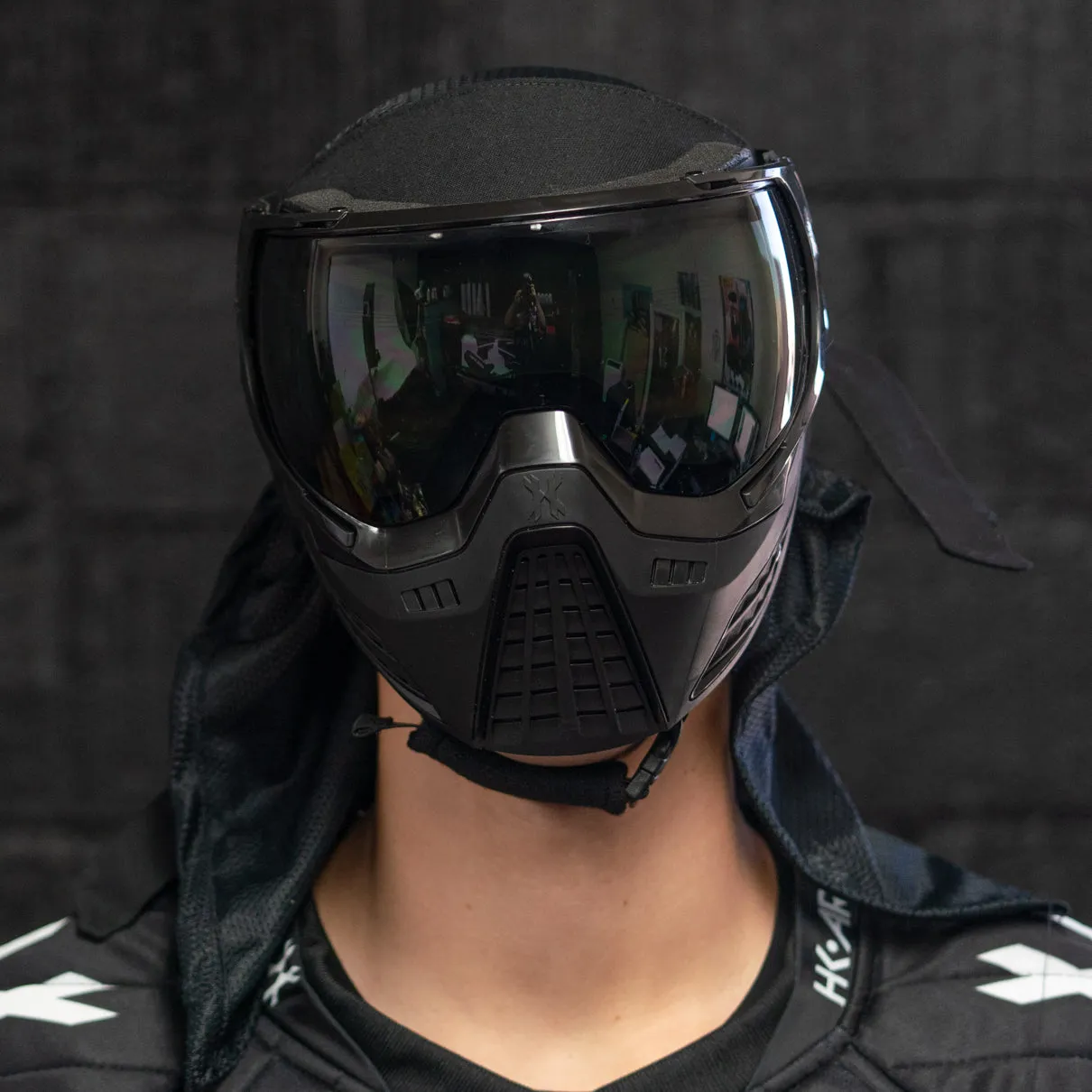KLR Goggle Onyx (Black/Smoke Lens)