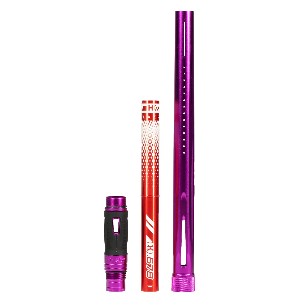 LAZR Barrel Kit - Dust Purple - Colored Inserts - Luxe Threads