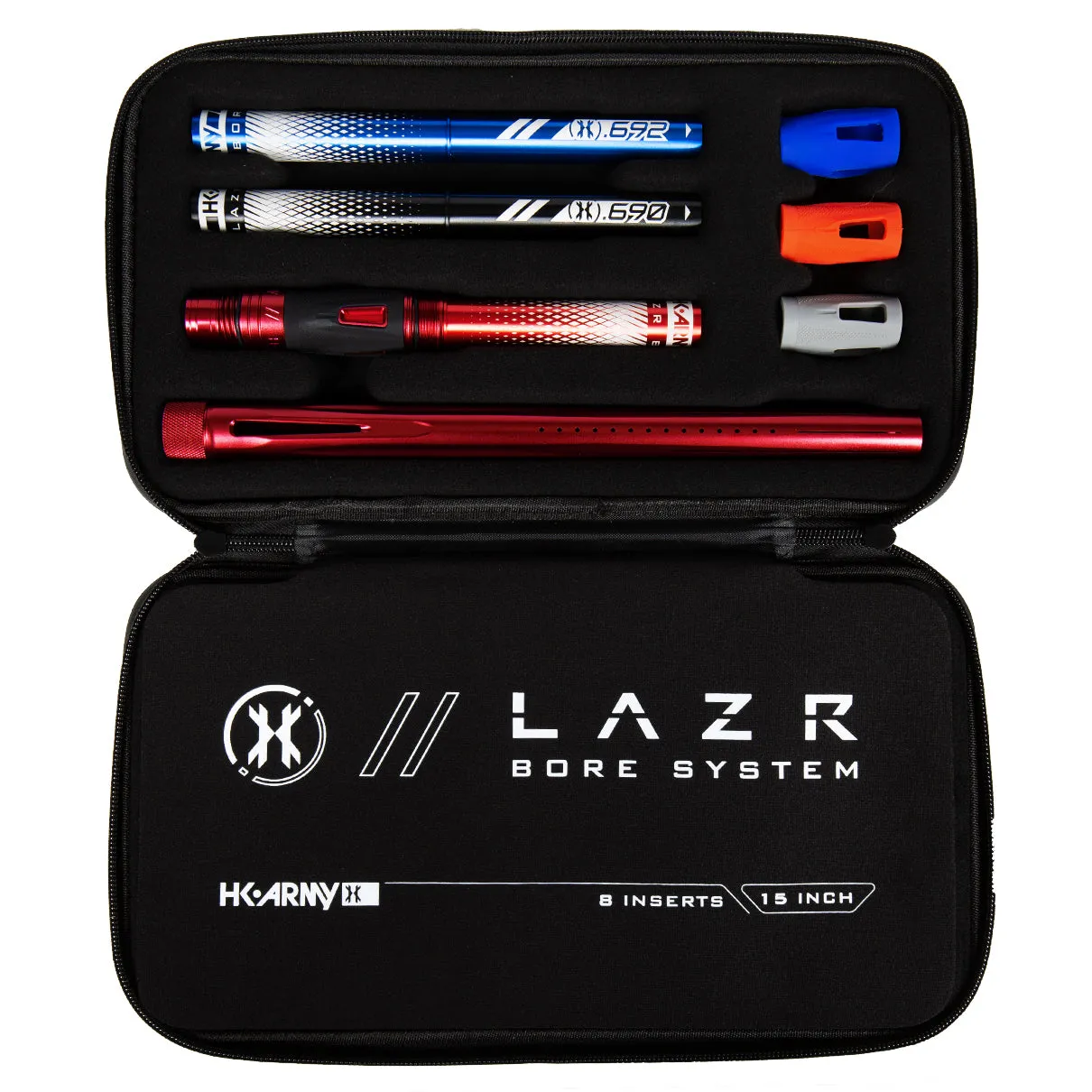 LAZR Barrel Kit - Dust Red - Colored Inserts - Luxe Threads