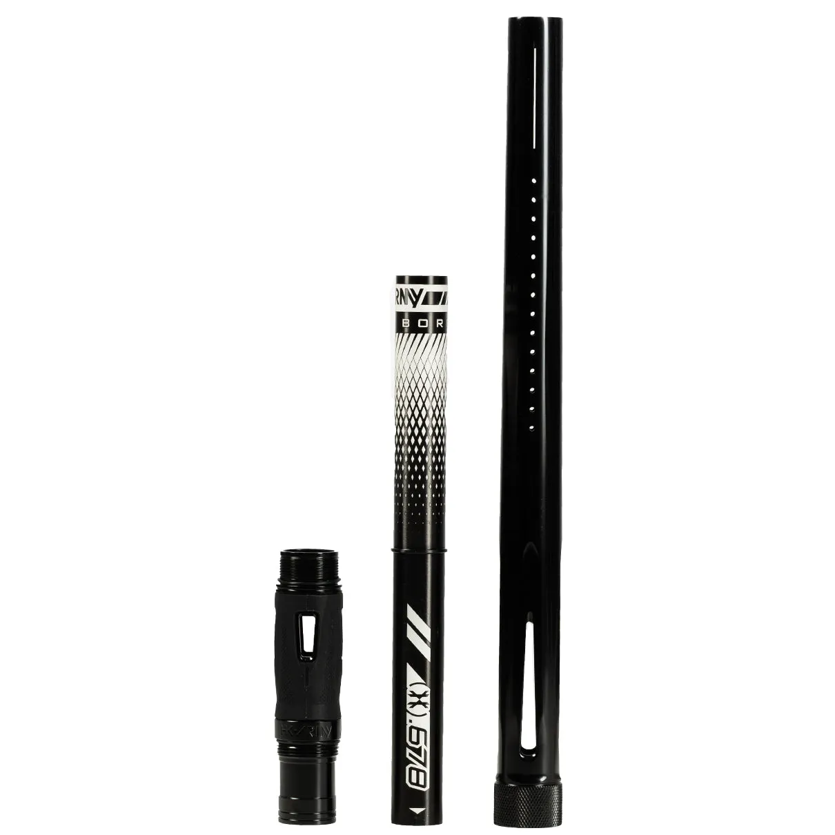 LAZR Barrel Kit - Polish Black - Black Inserts - Cocker Threads