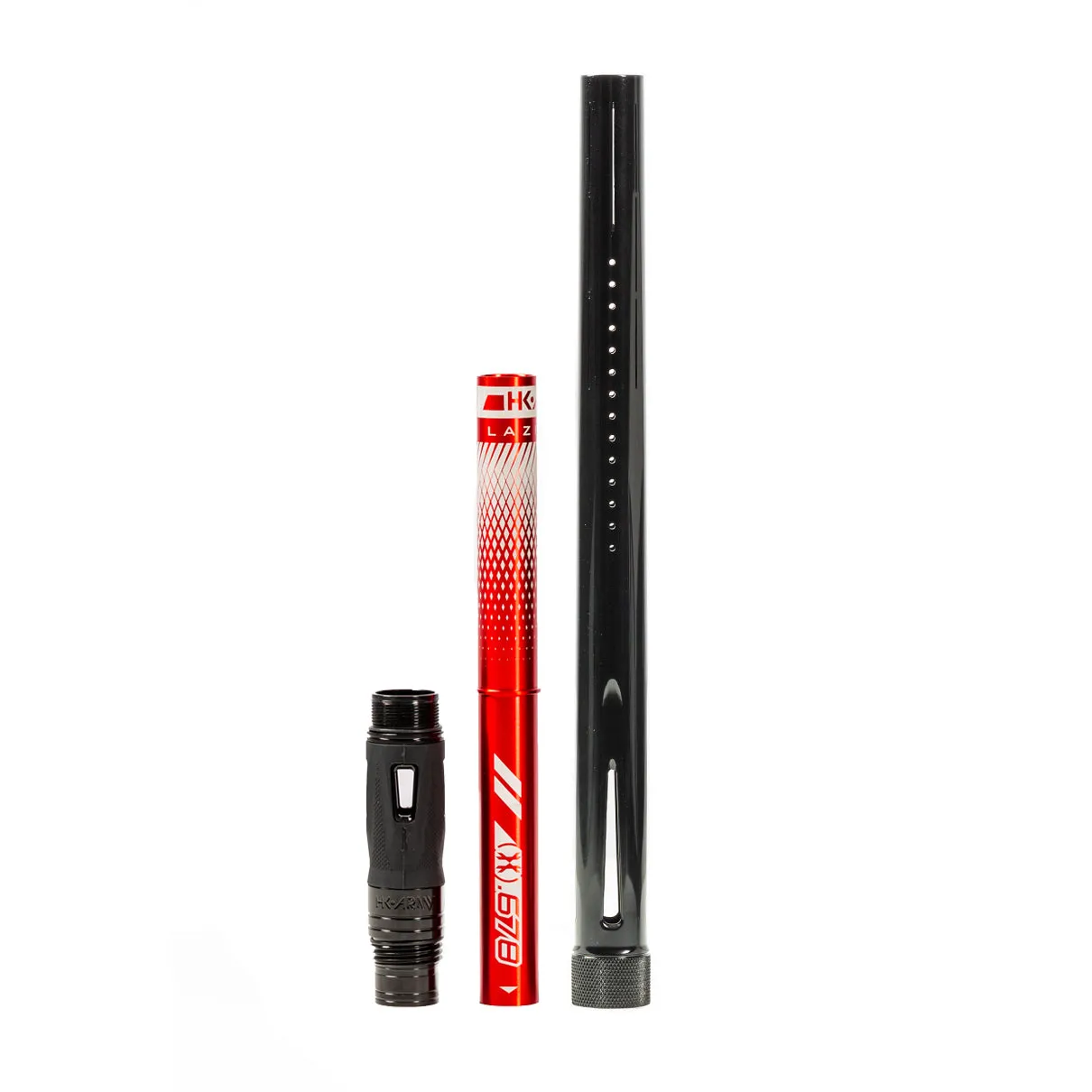 LAZR Barrel Kit - Polish Black - Colored Inserts - Luxe Threads