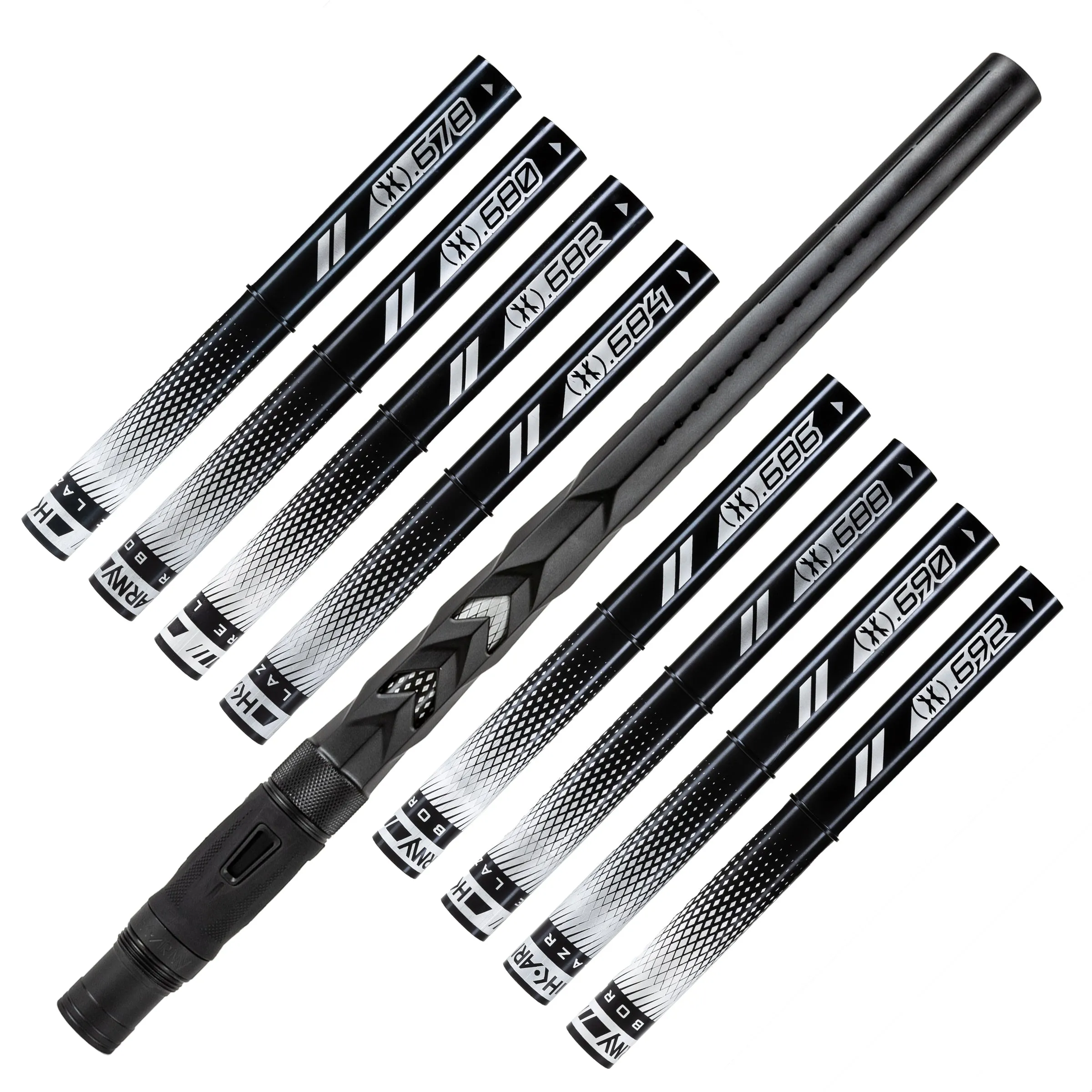 LAZR Elite Fossil Barrel Kit - 15 Dust Black - Black Inserts - Cocker Threads