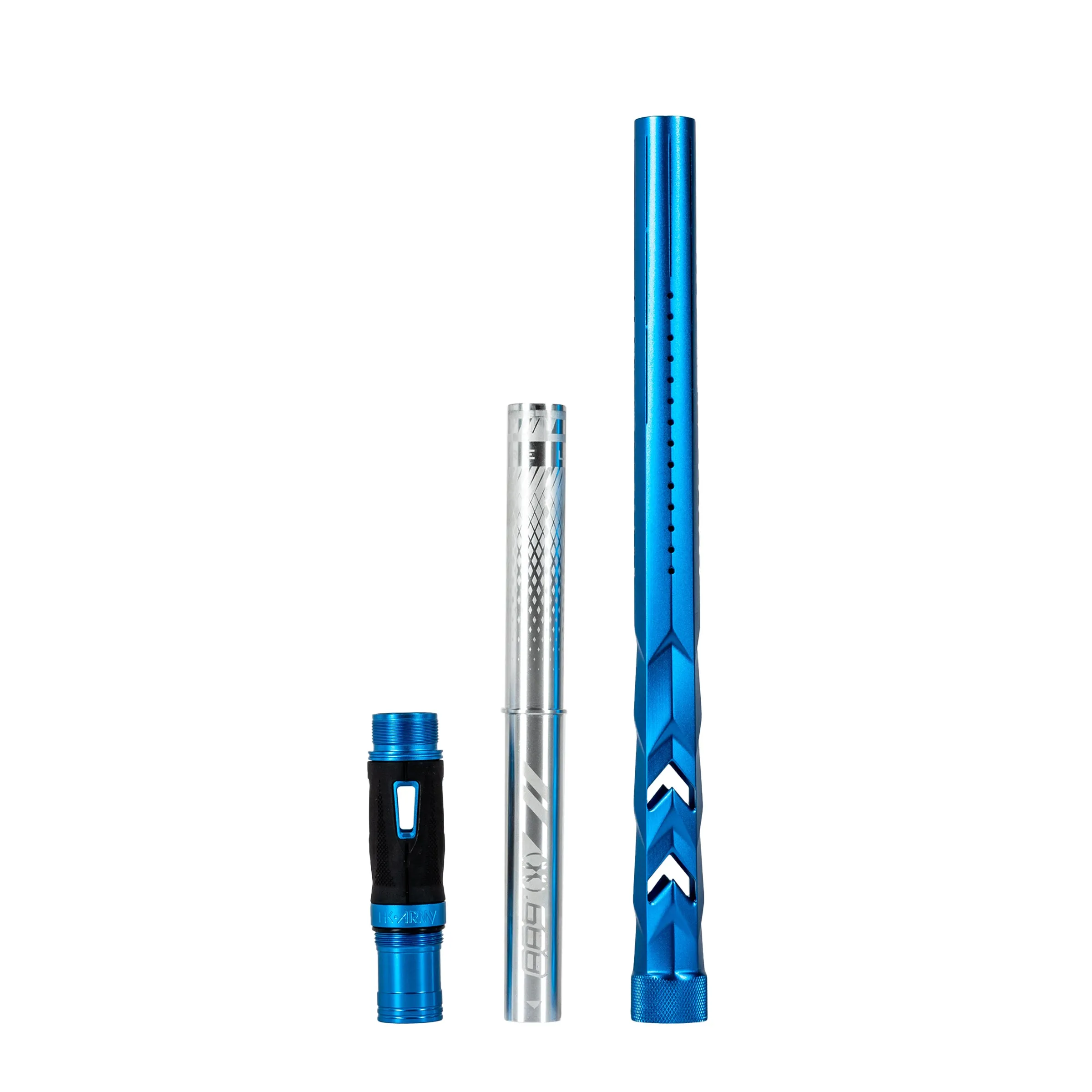 LAZR Elite Fossil Barrel Kit - 15 Dust Blue - Colored Inserts- Cocker Threads