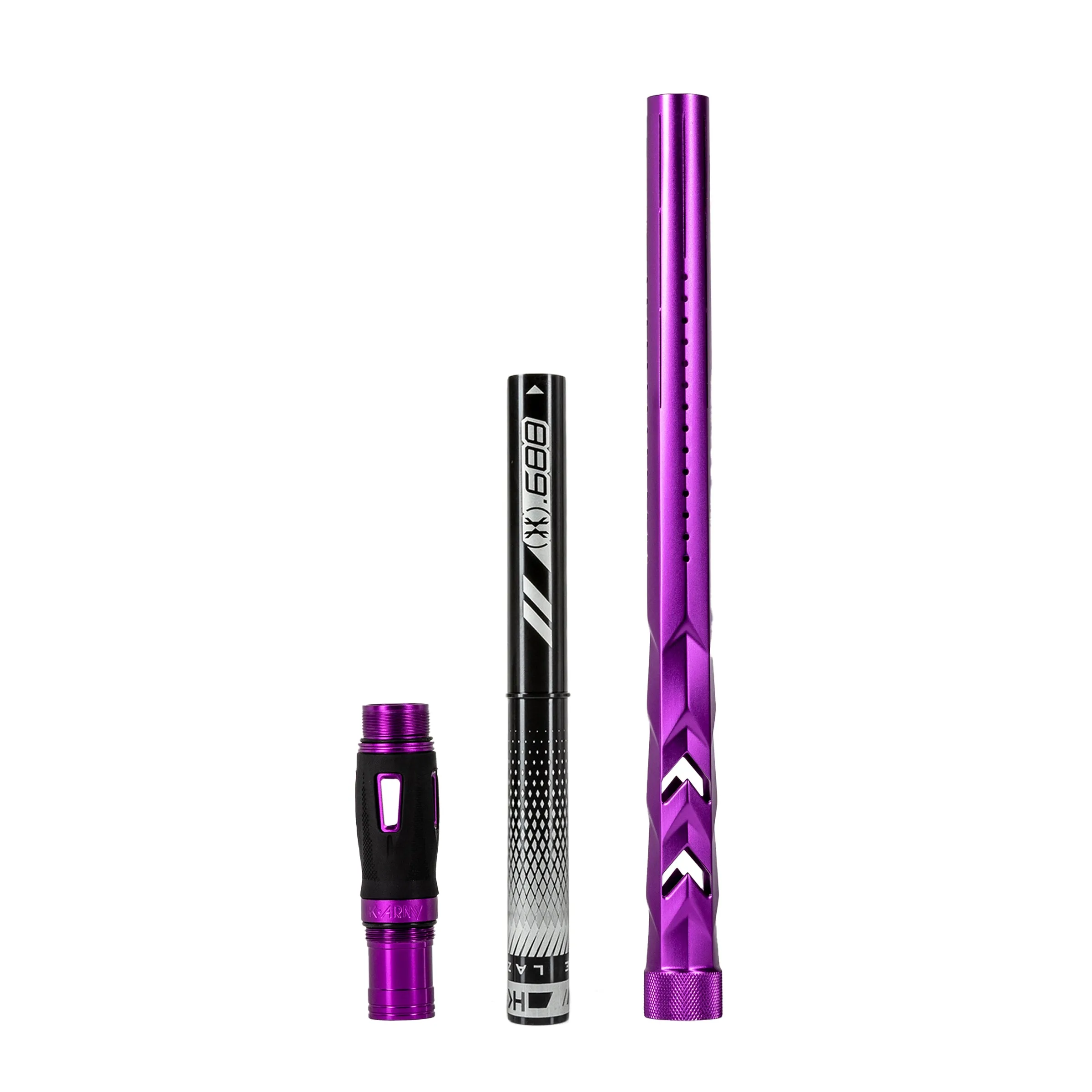 LAZR Elite Fossil Barrel Kit - 15 Dust Purple - Black Inserts - Cocker Threads