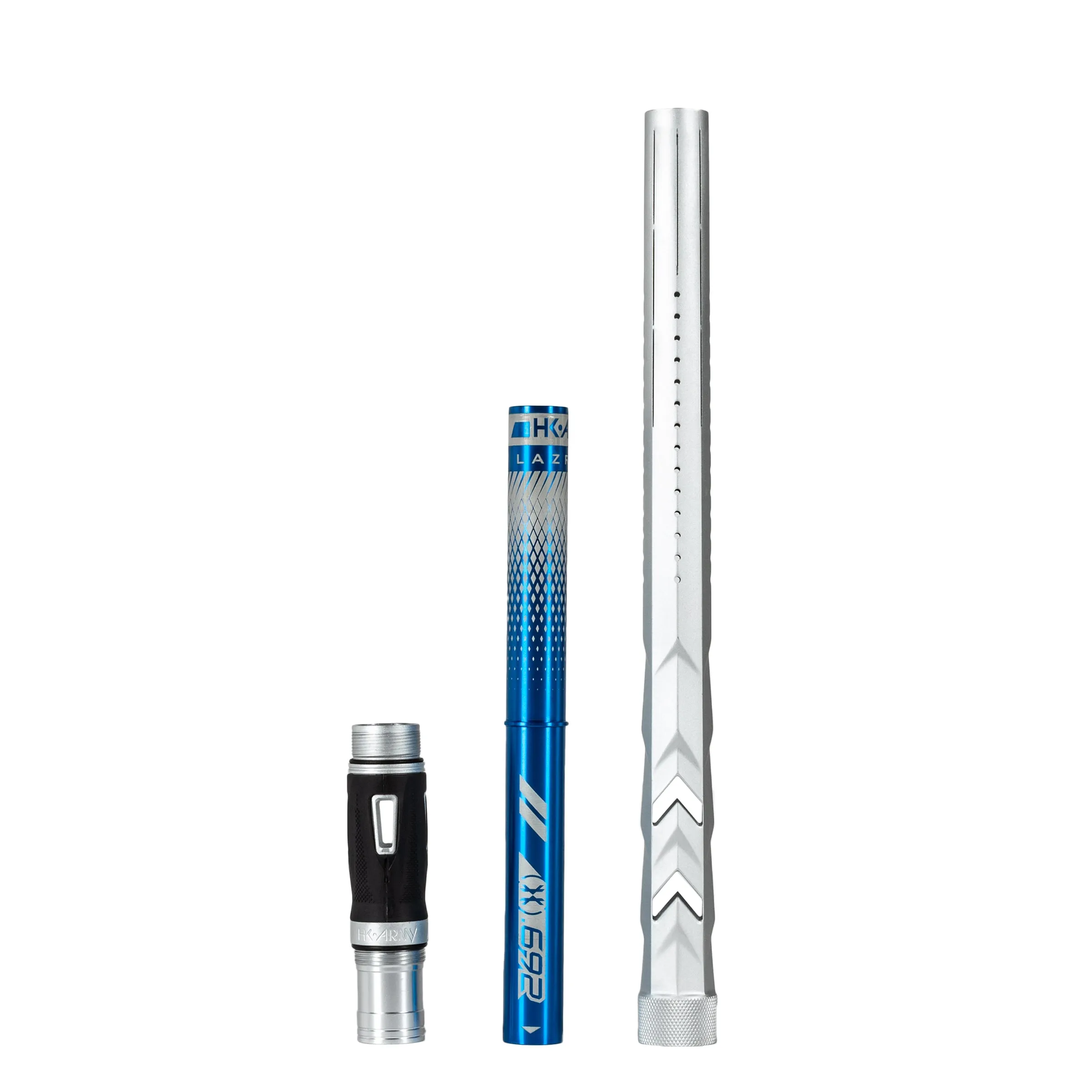 LAZR Elite Fossil Barrel Kit - 15 Dust Silver - Colored Inserts - Cocker Threads