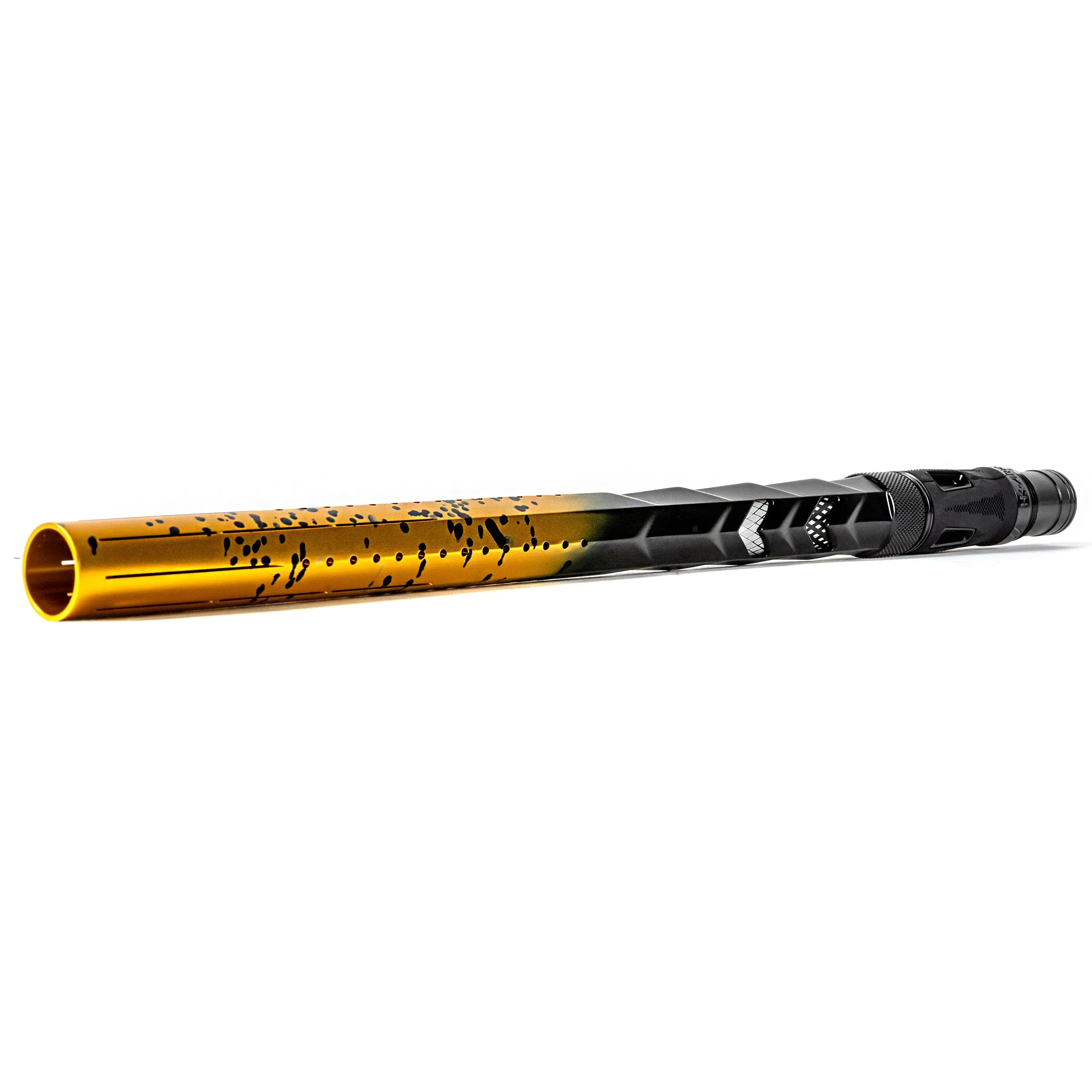 LAZR Elite Fossil Barrel Kit - 15 Gold/Black Splash - Black Inserts- Cocker Threads
