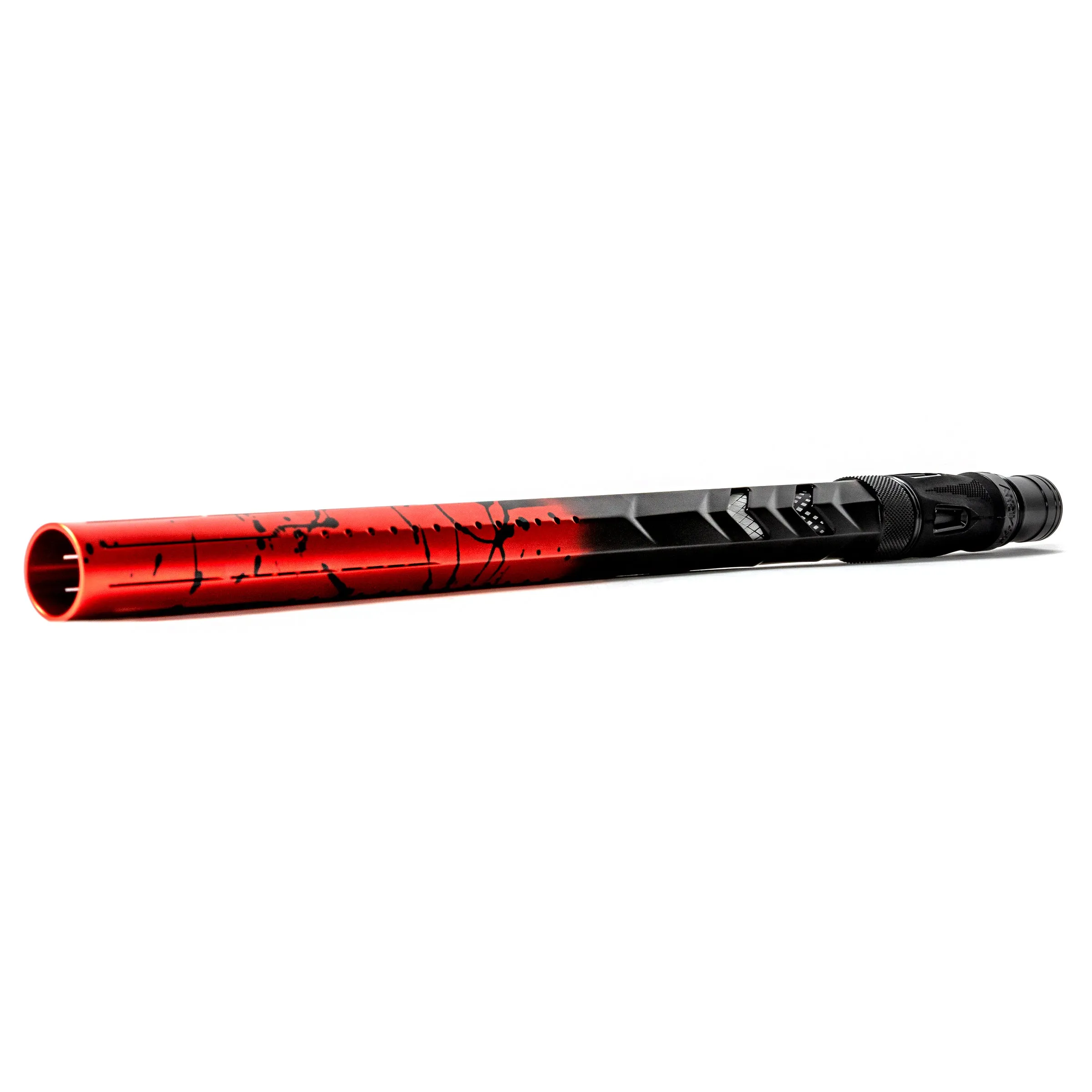 LAZR Elite Fossil Barrel Kit - 15 Red/Black Splash - Colored Inserts - Cocker Threads