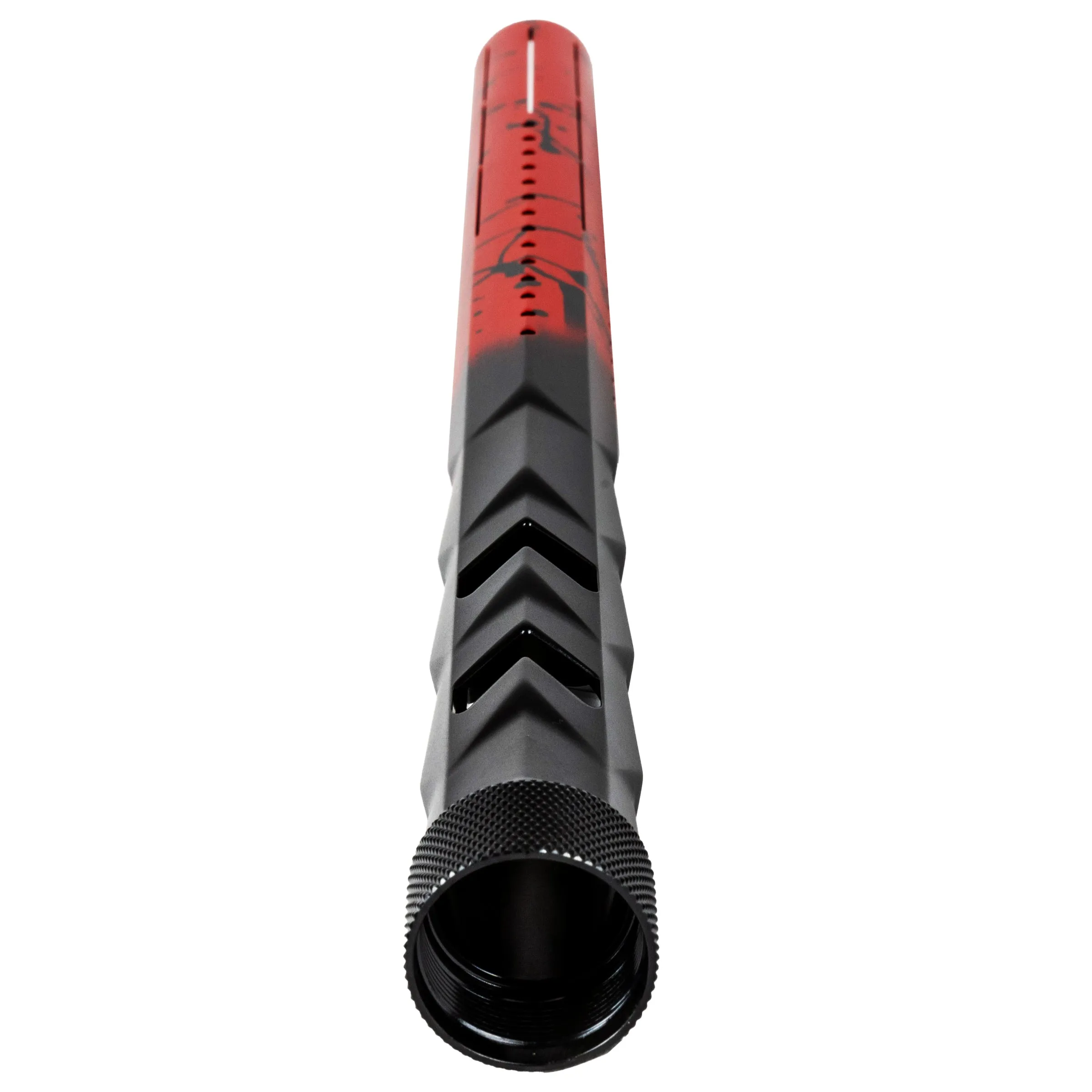 LAZR Elite Fossil Barrel Kit - 15 Red/Black Splash - Colored Inserts - Cocker Threads