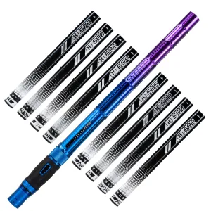LAZR Elite Fractal Barrel Kit - 15 Blue/Purple Black Inserts - Cocker Threads