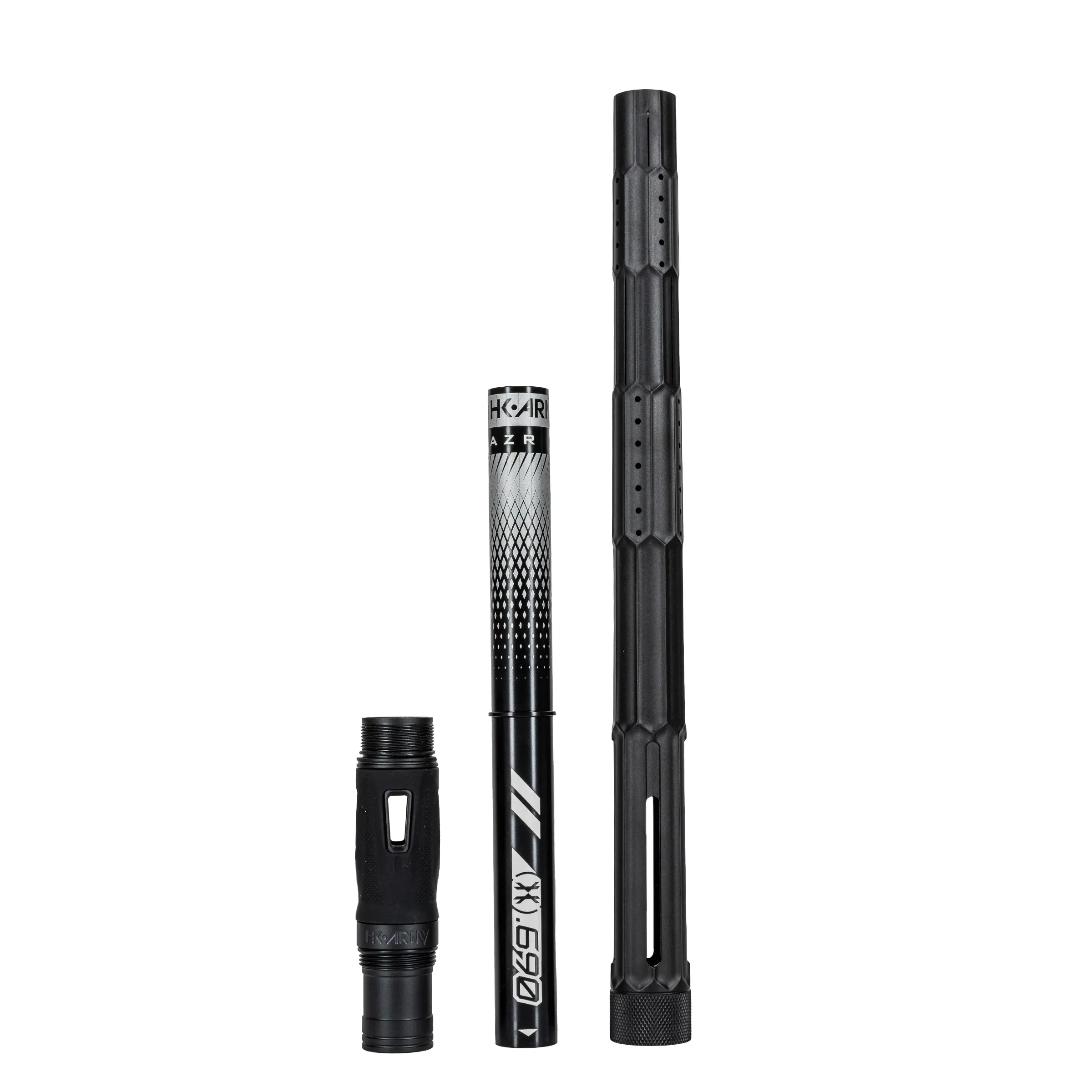 LAZR Elite Fractal Barrel Kit - 15 Dust Black/Black Inserts - Cocker Threads