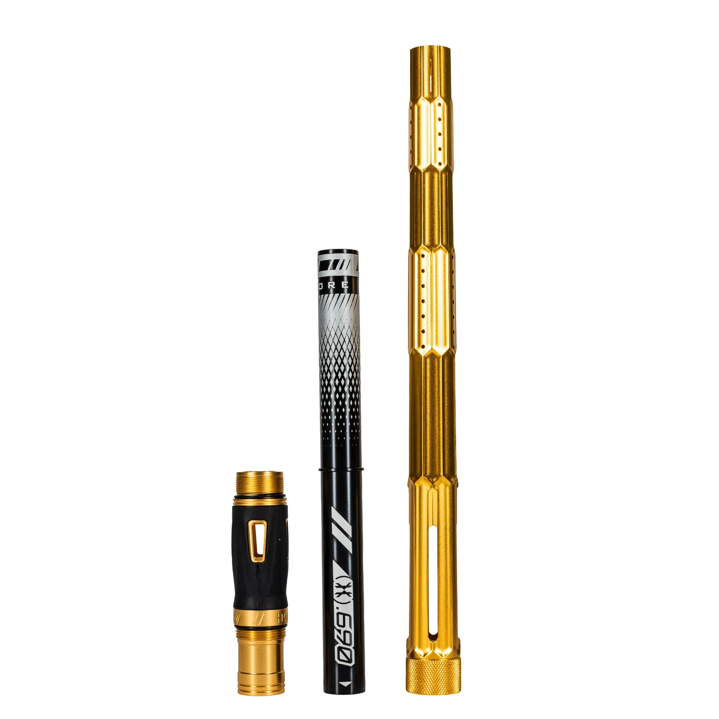LAZR Elite Fractal Barrel Kit - 15 Dust Gold/Black Inserts - Cocker Threads