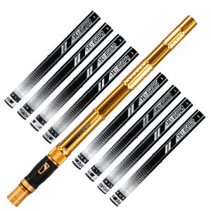 LAZR Elite Fractal Barrel Kit - 15 Dust Gold/Black Inserts - Cocker Threads