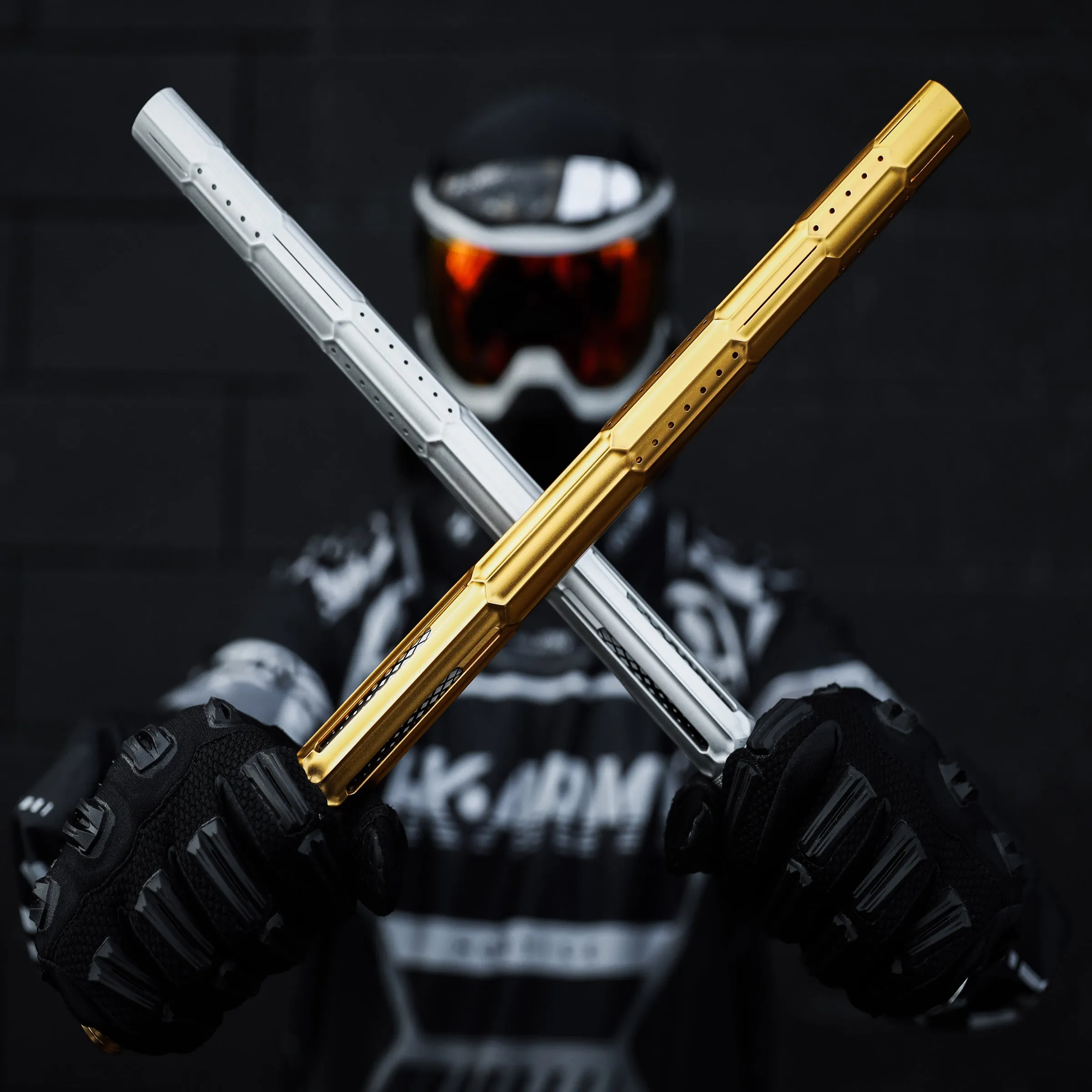 LAZR Elite Fractal Barrel Kit - 15 Dust Gold/Colored Inserts - Cocker Threads