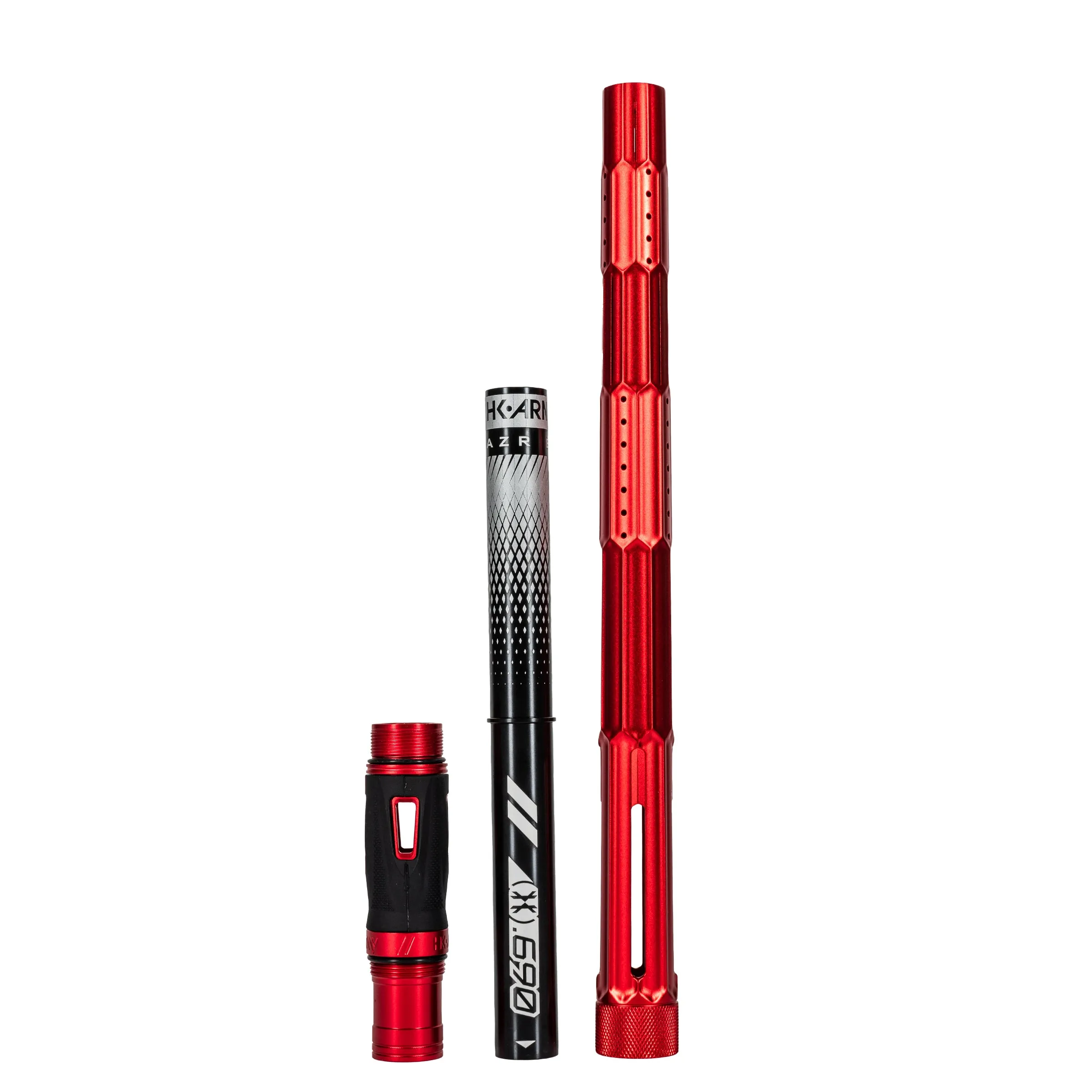 LAZR Elite Fractal Barrel Kit - 15 Dust Red/Black Inserts - Cocker Threads