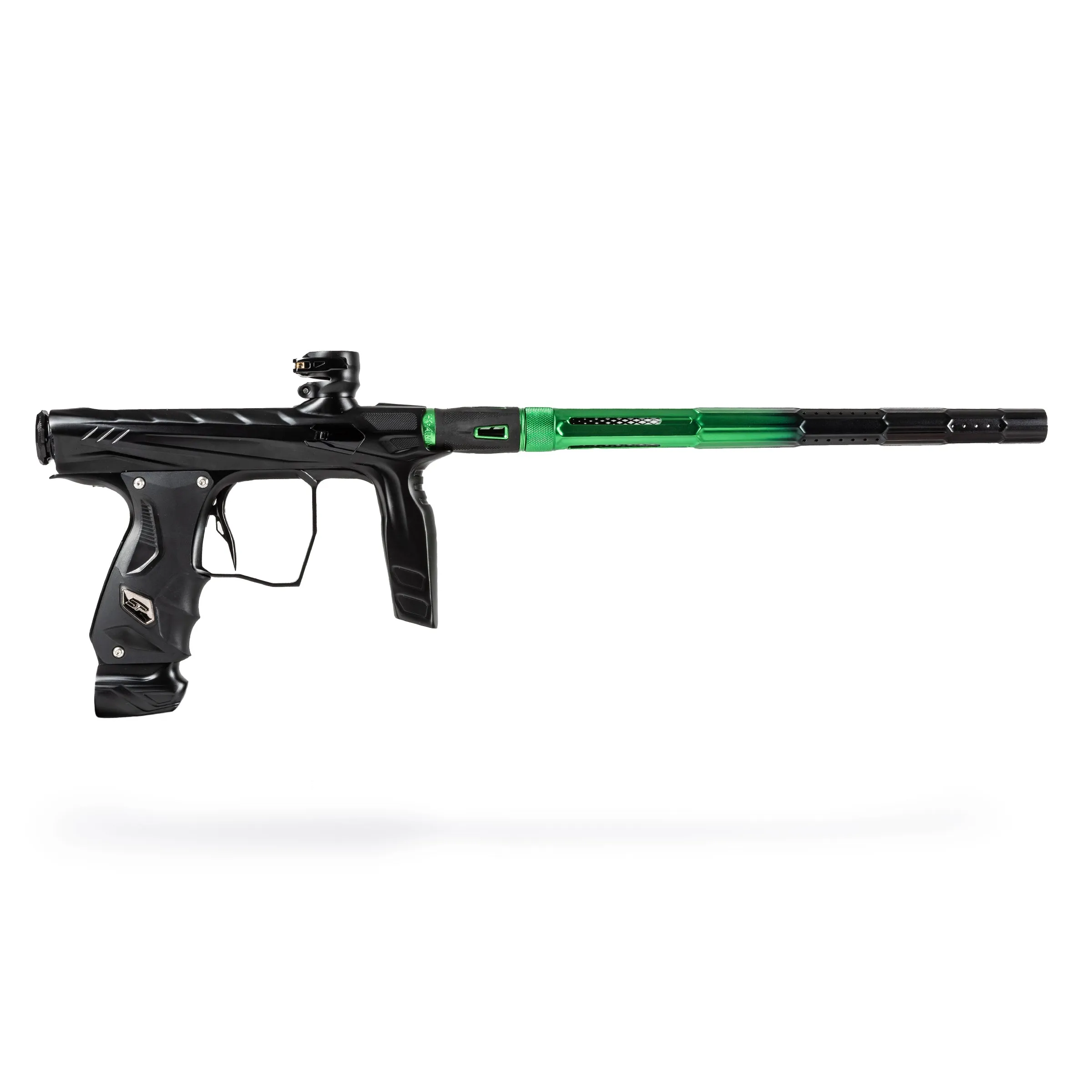 LAZR Elite Fractal Barrel Kit - 15 Green/Black Colored Inserts - Cocker Threads