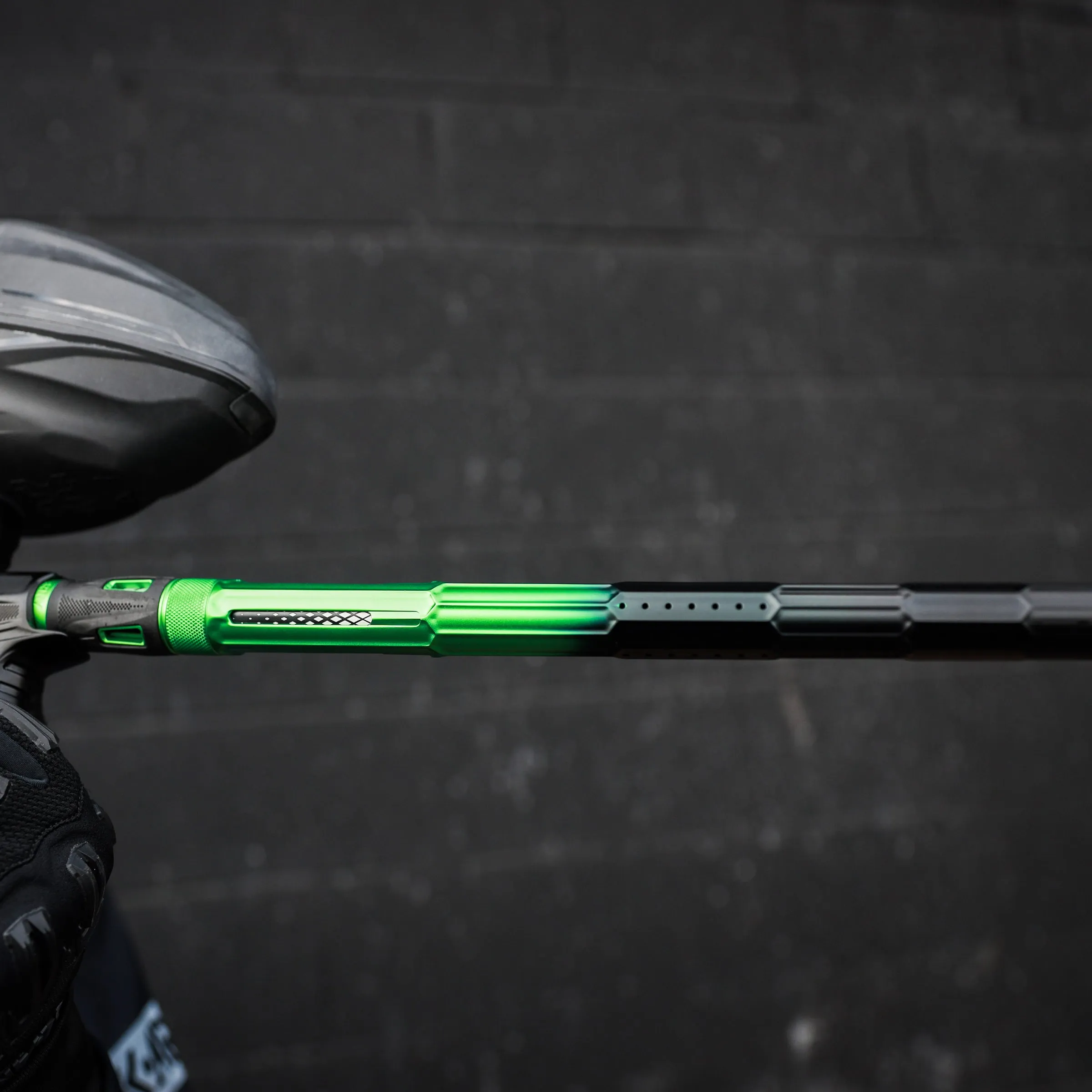 LAZR Elite Fractal Barrel Kit - 15 Green/Black Colored Inserts - Cocker Threads