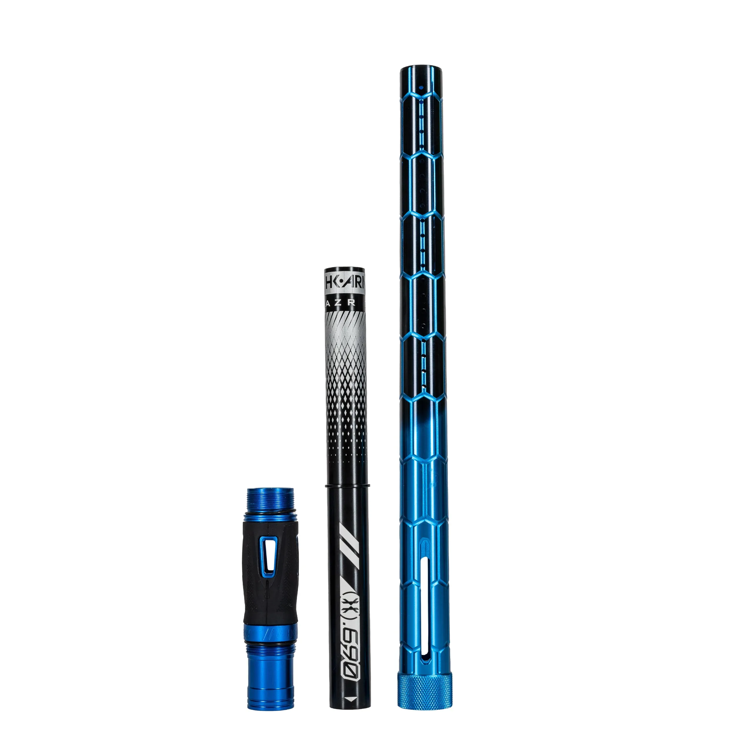 LAZR Elite Nexus Barrel Kit - 15 Blue/Black Black Inserts - Cocker Threads