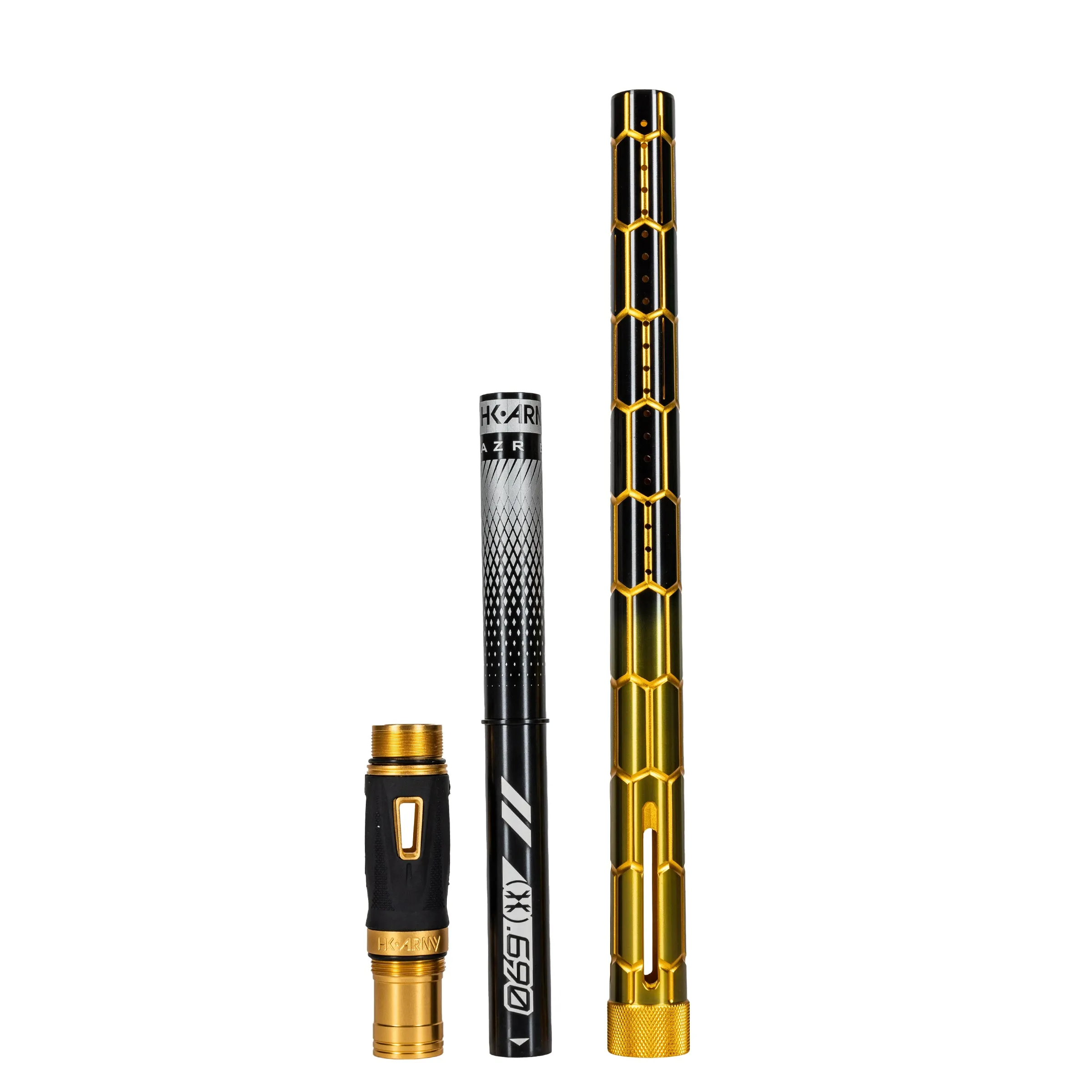 LAZR Elite Nexus Barrel Kit - 15 Gold/Black Black Inserts - Cocker Threads