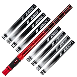 LAZR Elite Nexus Barrel Kit - 15 Red/Black Black Inserts - Cocker Threads