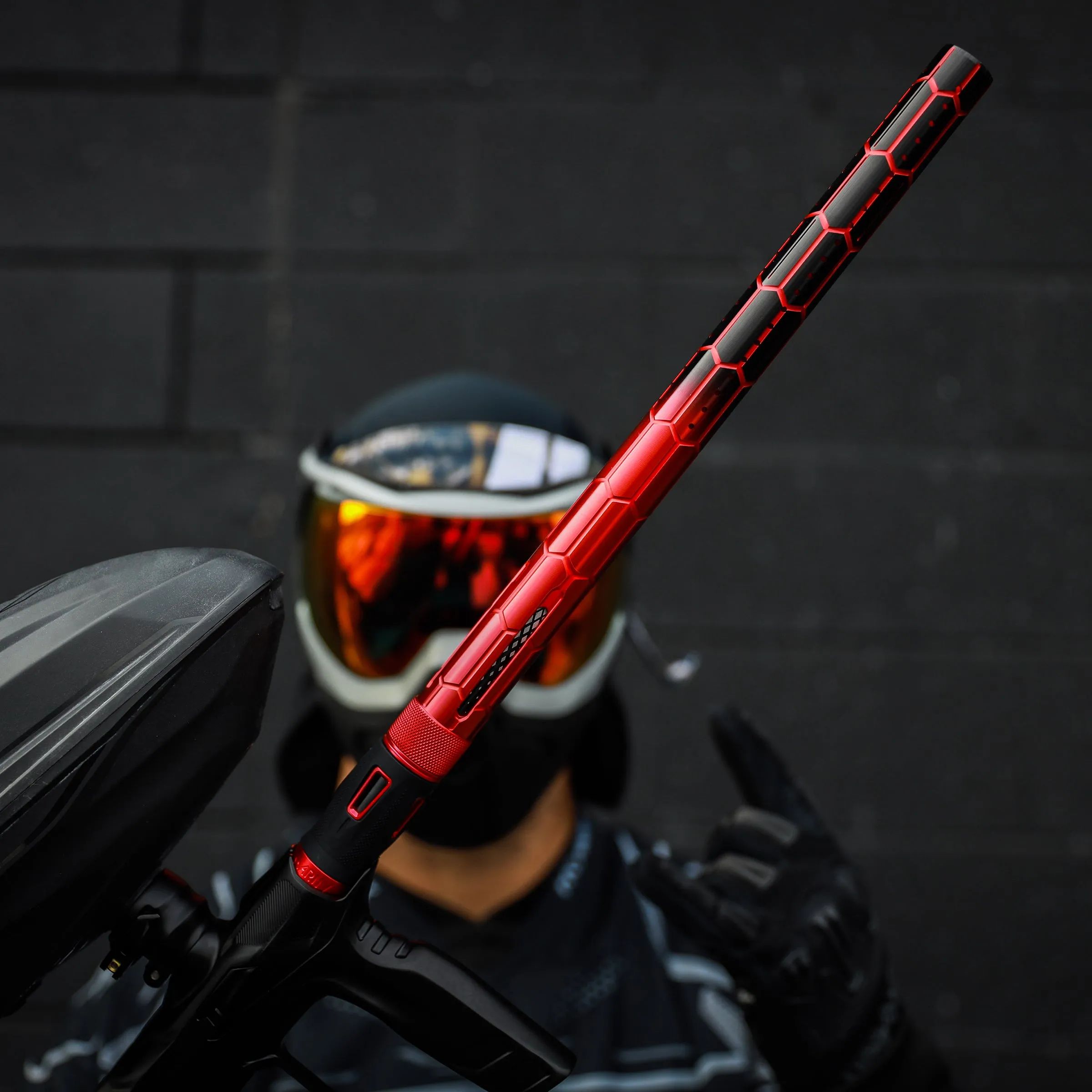 LAZR Elite Nexus Barrel Kit - 15 Red/Black Colored Inserts - Cocker Threads