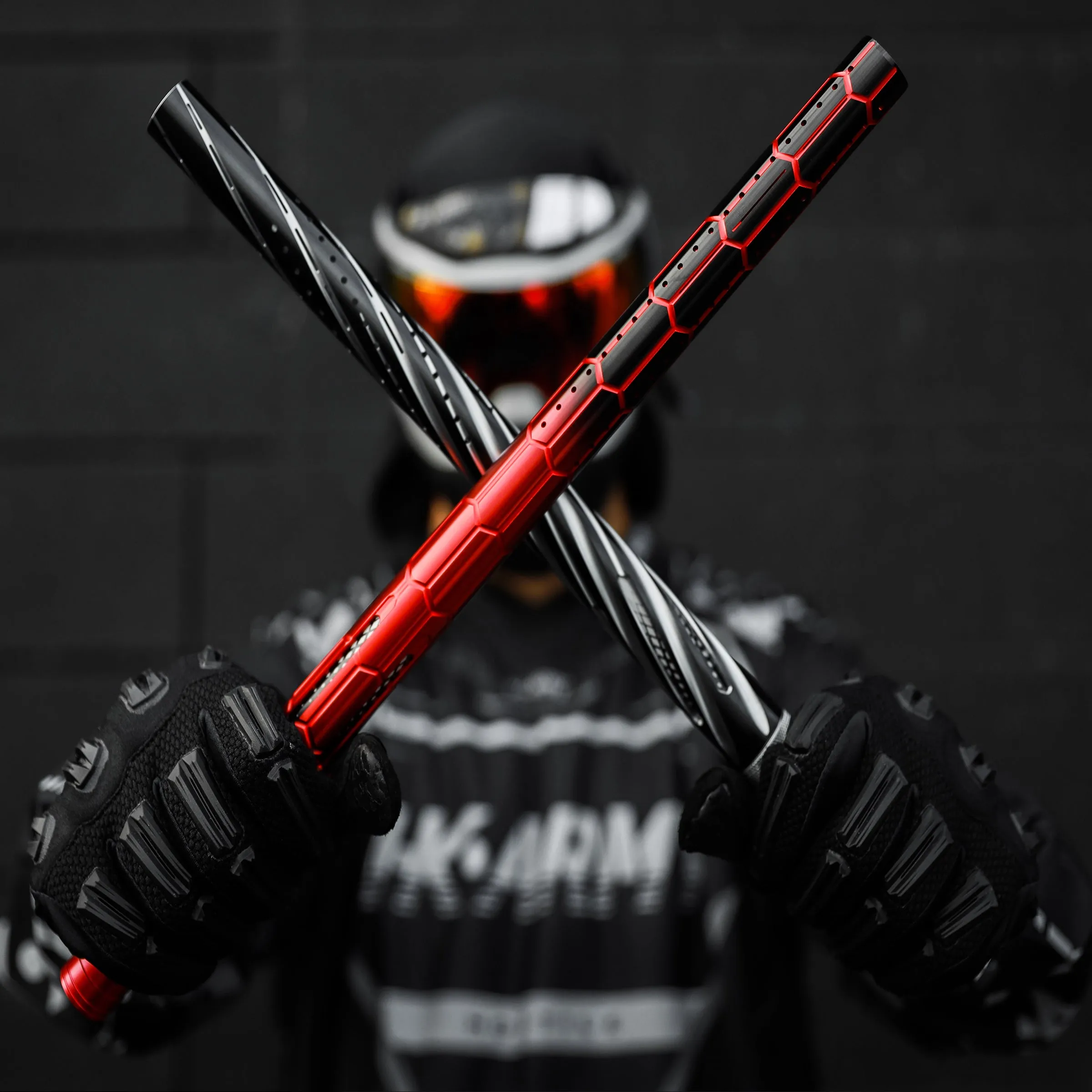 LAZR Elite Nexus Barrel Kit - 15 Red/Black Colored Inserts - Cocker Threads