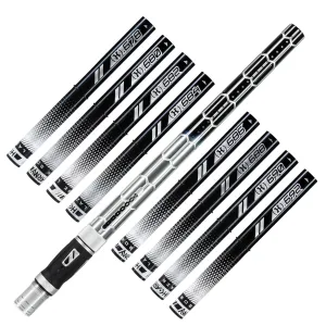 LAZR Elite Nexus Barrel Kit - 15 Silver/Black Black Inserts - Cocker Threads