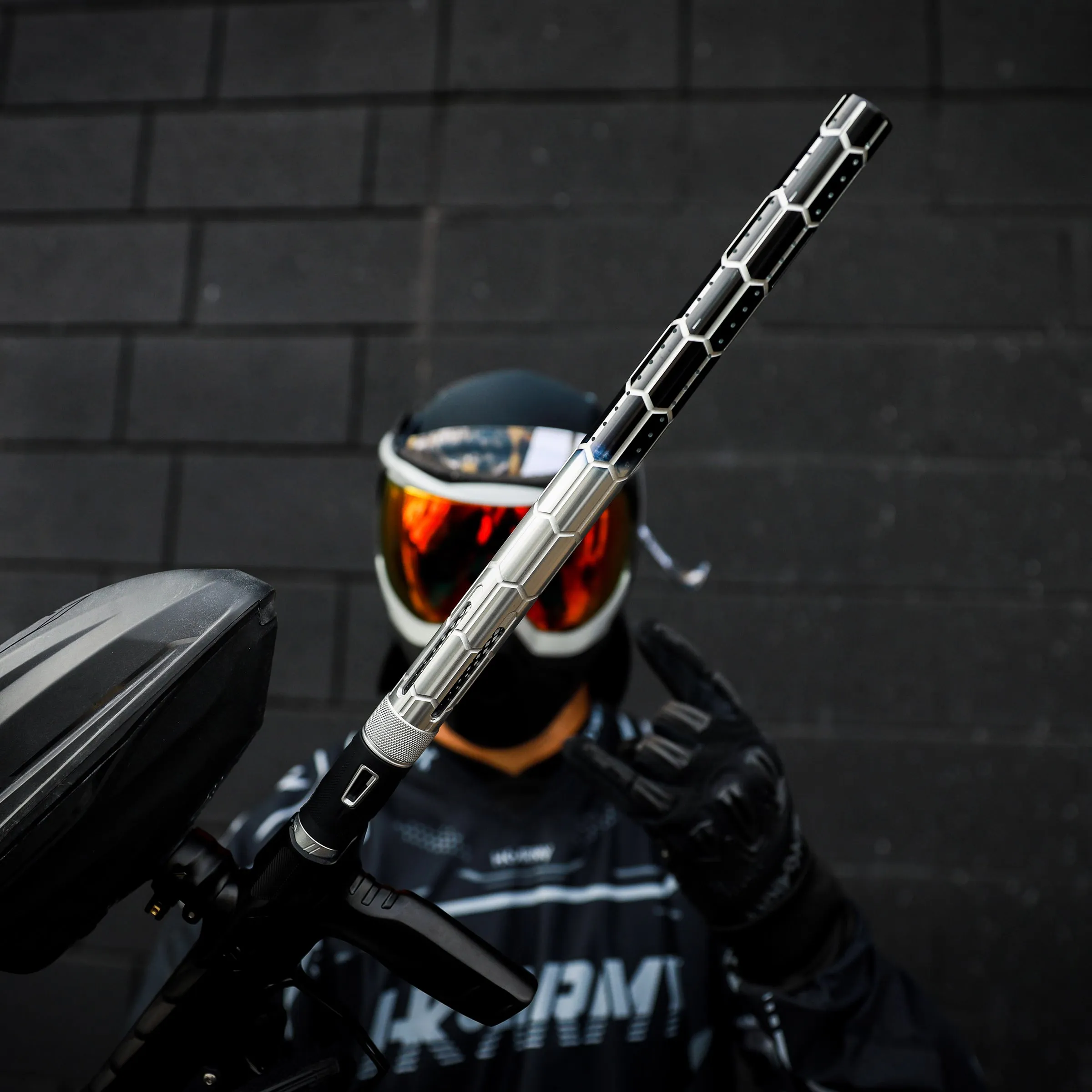 LAZR Elite Nexus Barrel Kit - 15 Silver/Black Black Inserts - Cocker Threads