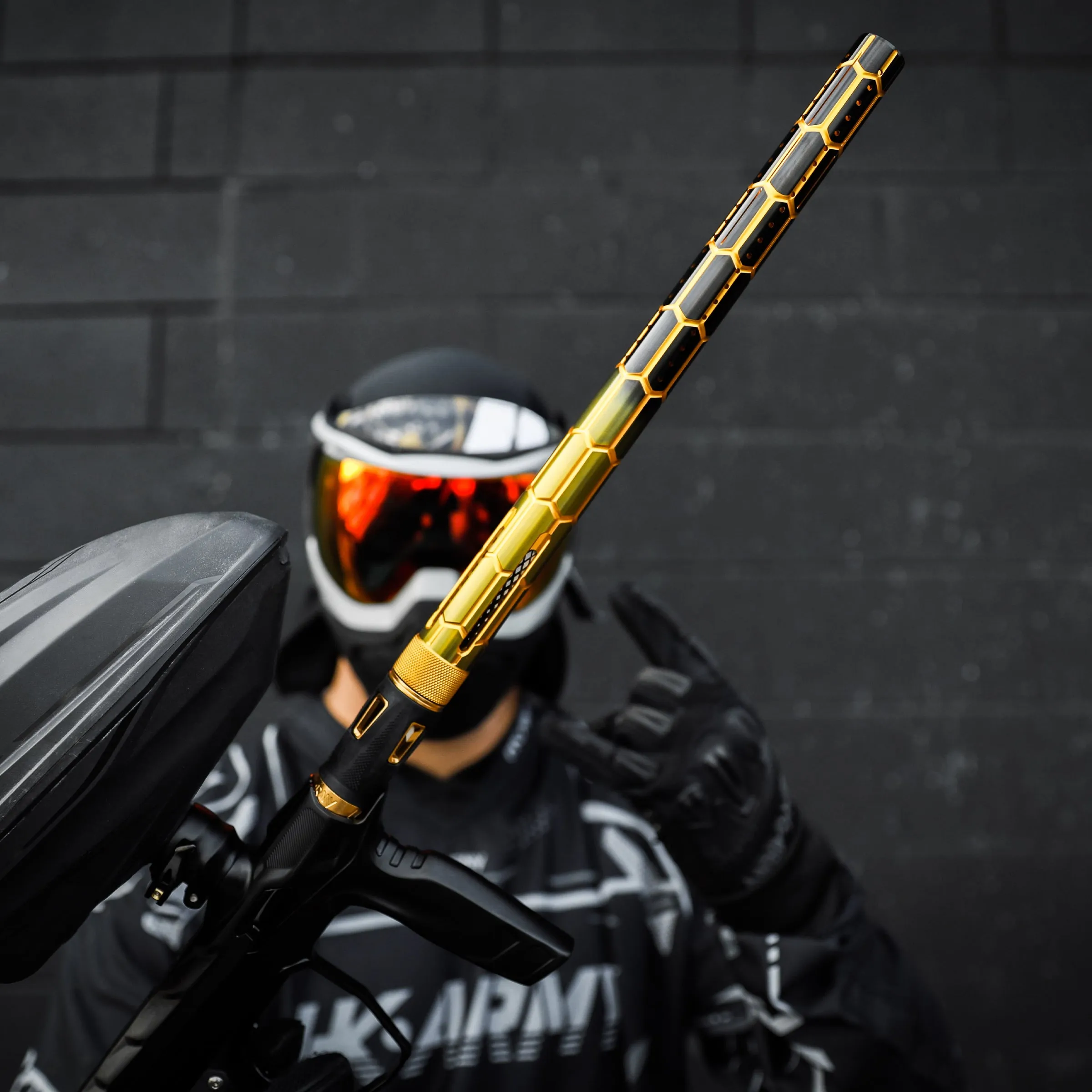 LAZR Elite Nexus Barrel Tip - Gold/Black Fade
