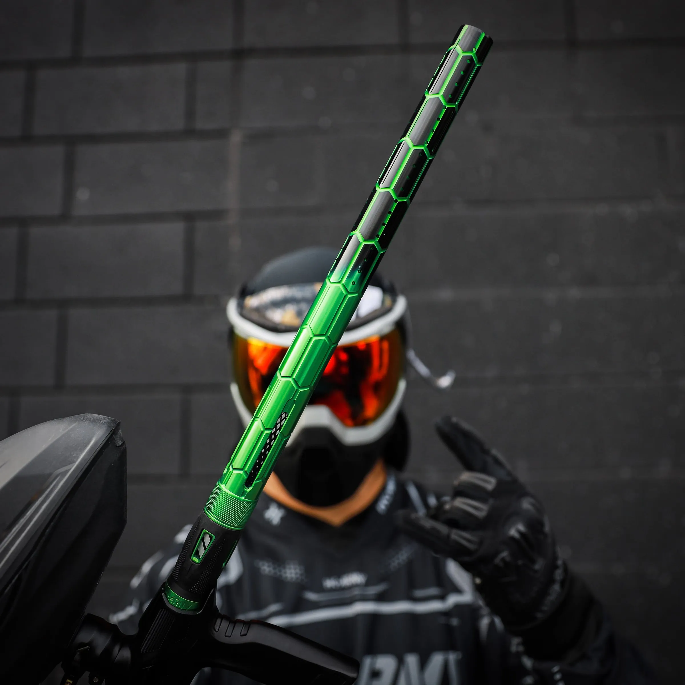 LAZR Elite Nexus Barrel Tip - Green/Black Fade
