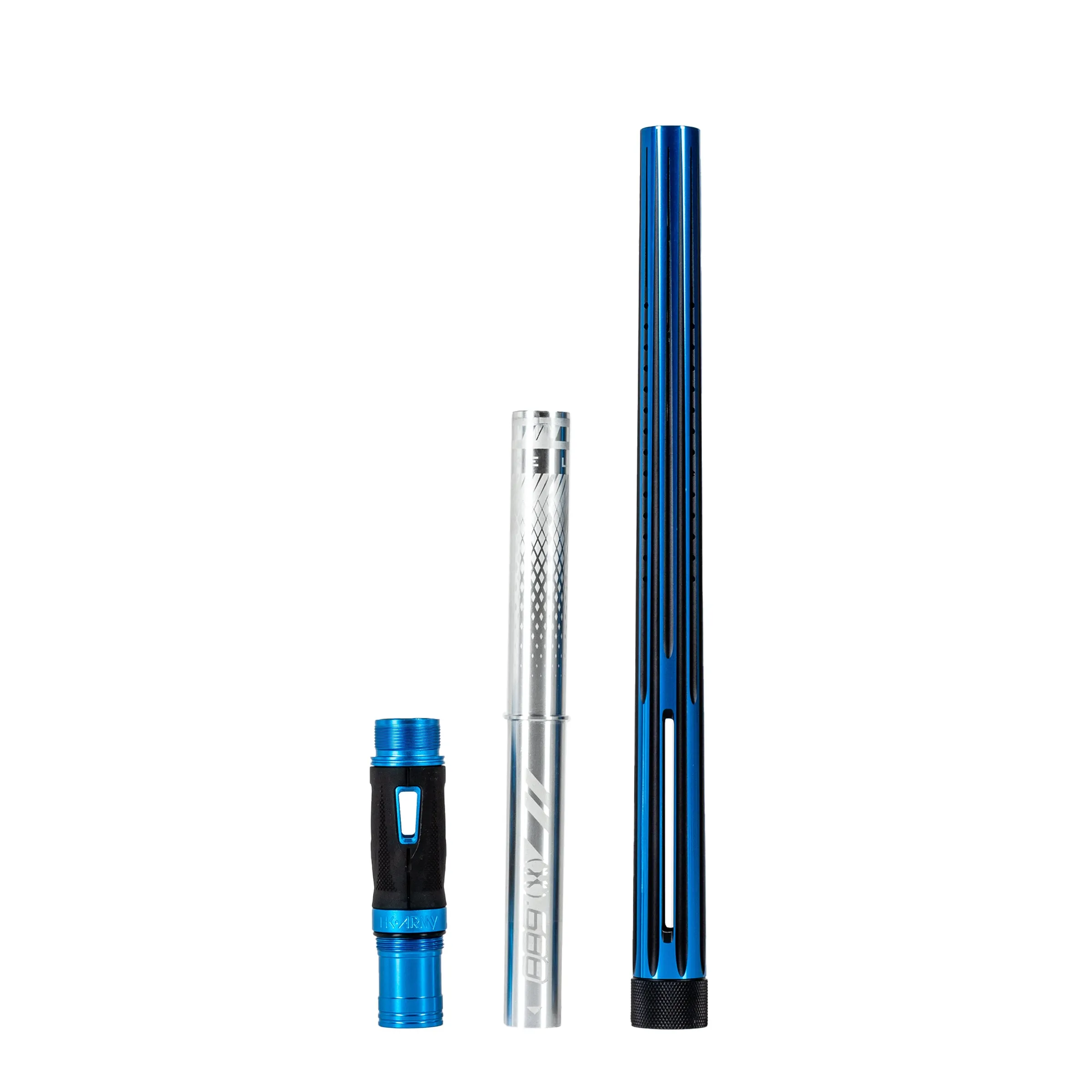 LAZR Elite Nova Barrel Kit - 15 Blue/Black - Colored Inserts - Cocker Threads