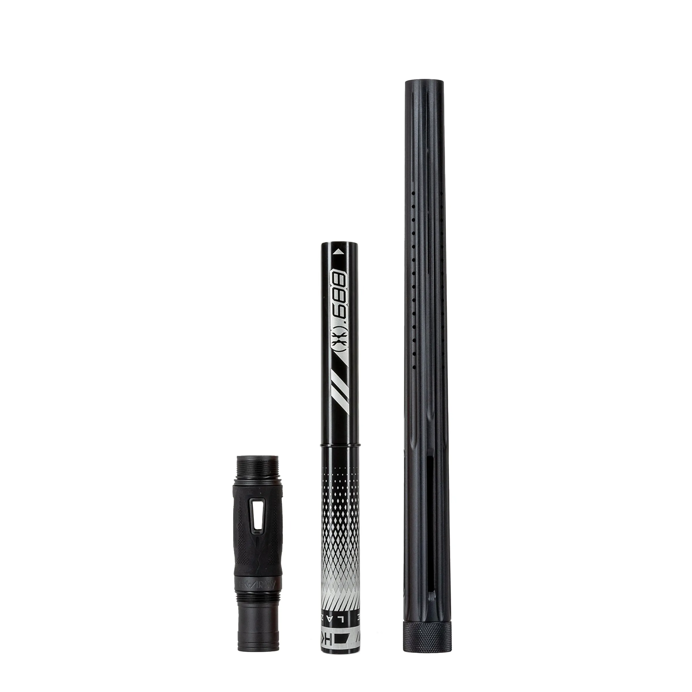 LAZR Elite Nova Barrel Kit - 15 Dust Black - Black Inserts - Cocker Threads