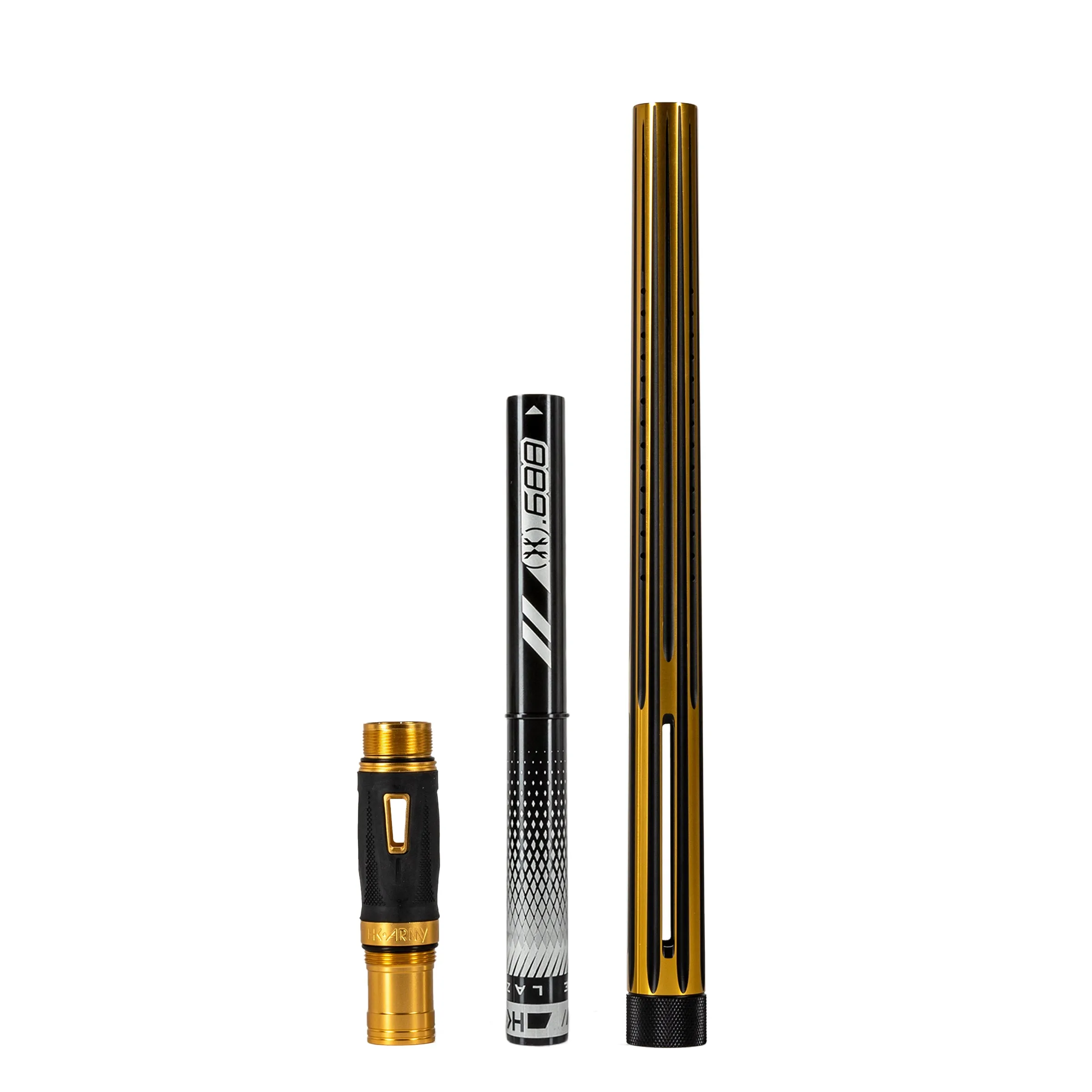 LAZR Elite Nova Barrel Kit - 15 Gold/Black - Black Inserts - Cocker Threads