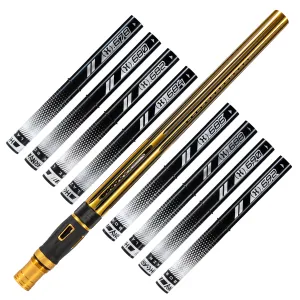 LAZR Elite Nova Barrel Kit - 15 Gold/Black - Black Inserts - Cocker Threads