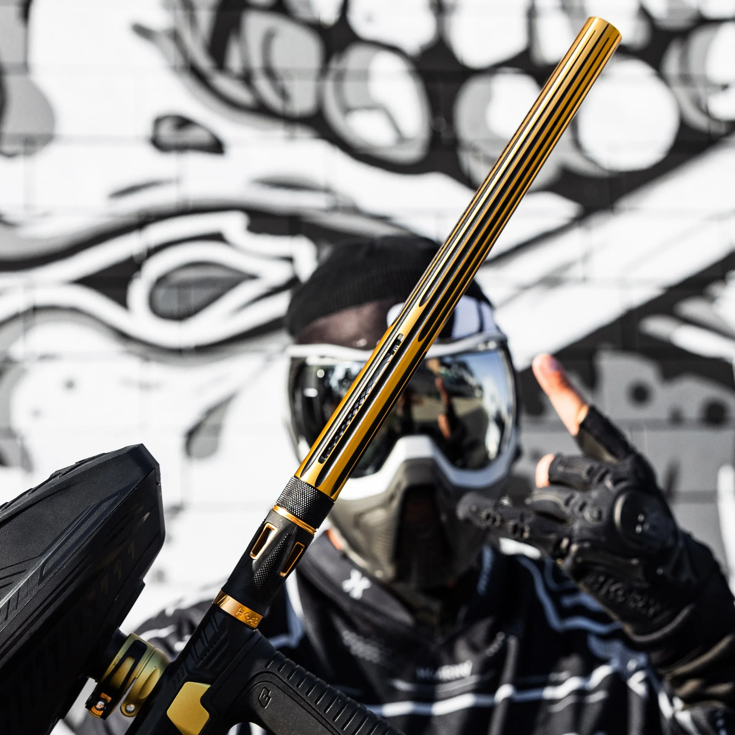 LAZR Elite Nova Barrel Kit - 15 Gold/Black - Colored Inserts - Cocker Threads